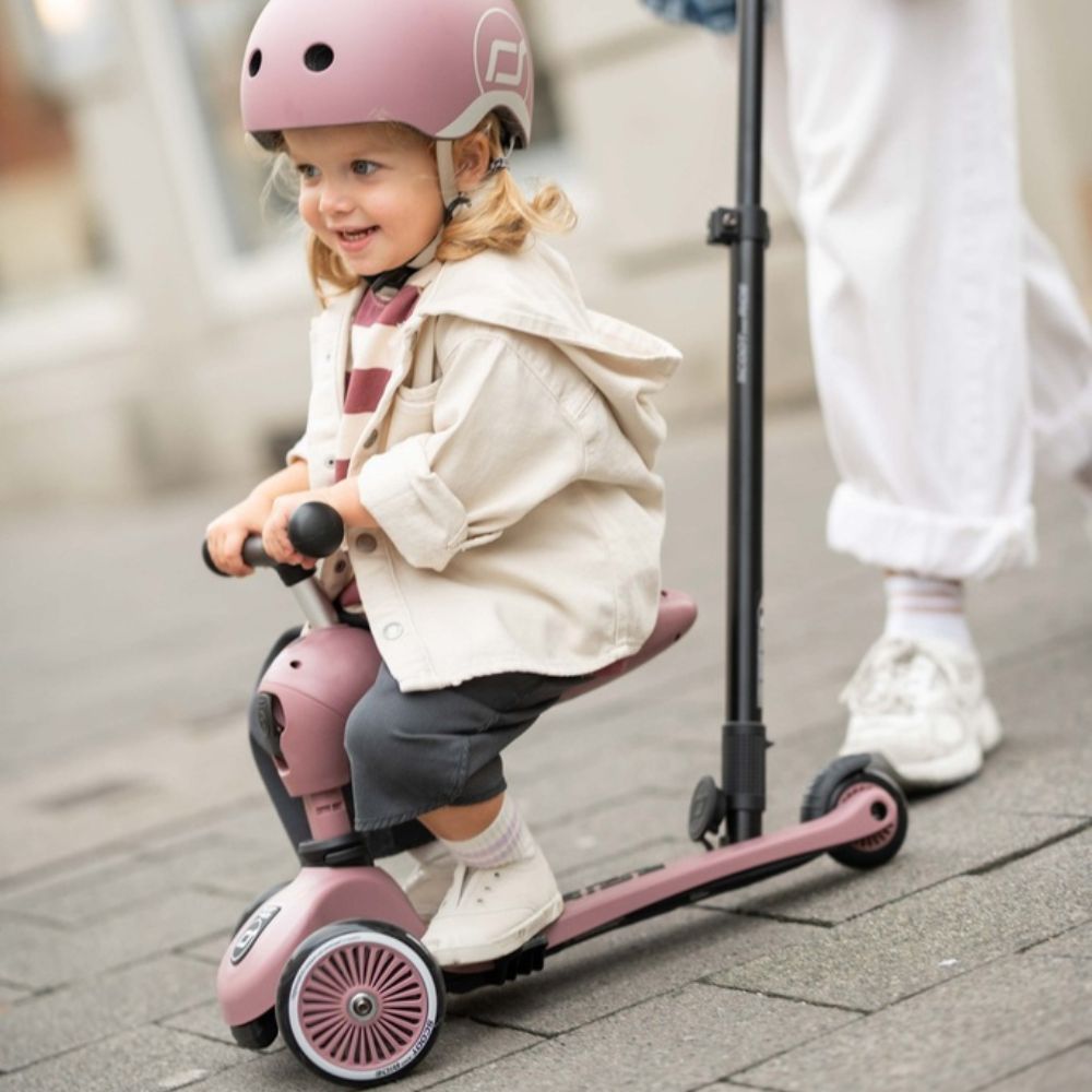 SCOOT & RIDE Highwaykick 1 push & go (optional mit Lenkertasche) - wunderwunsch