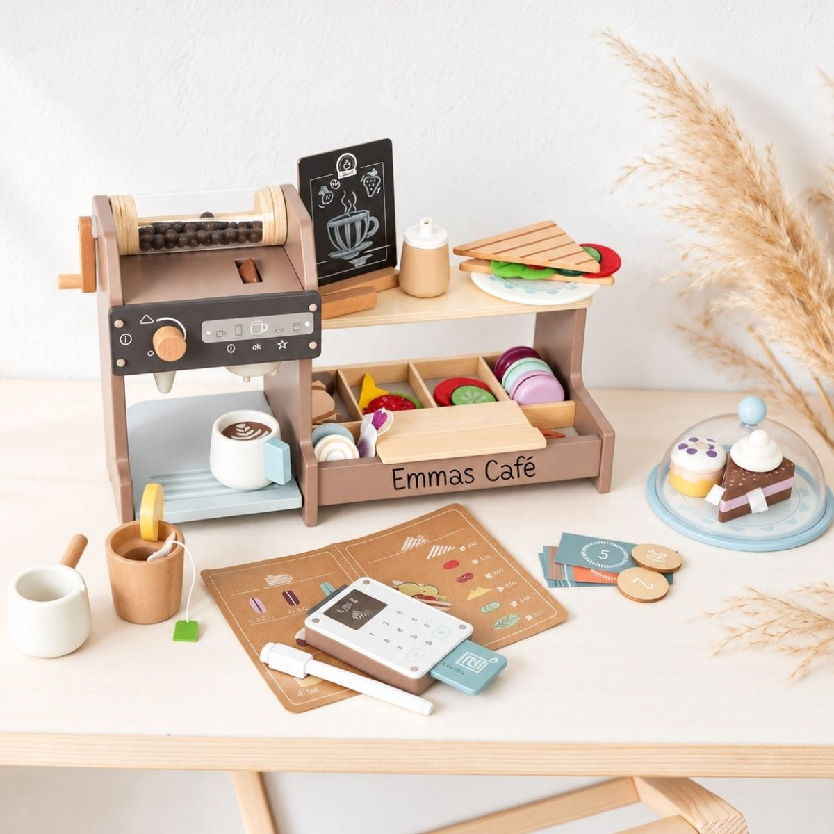 SMALL FOOT Barista Café-Set personalisiert - wunderwunsch