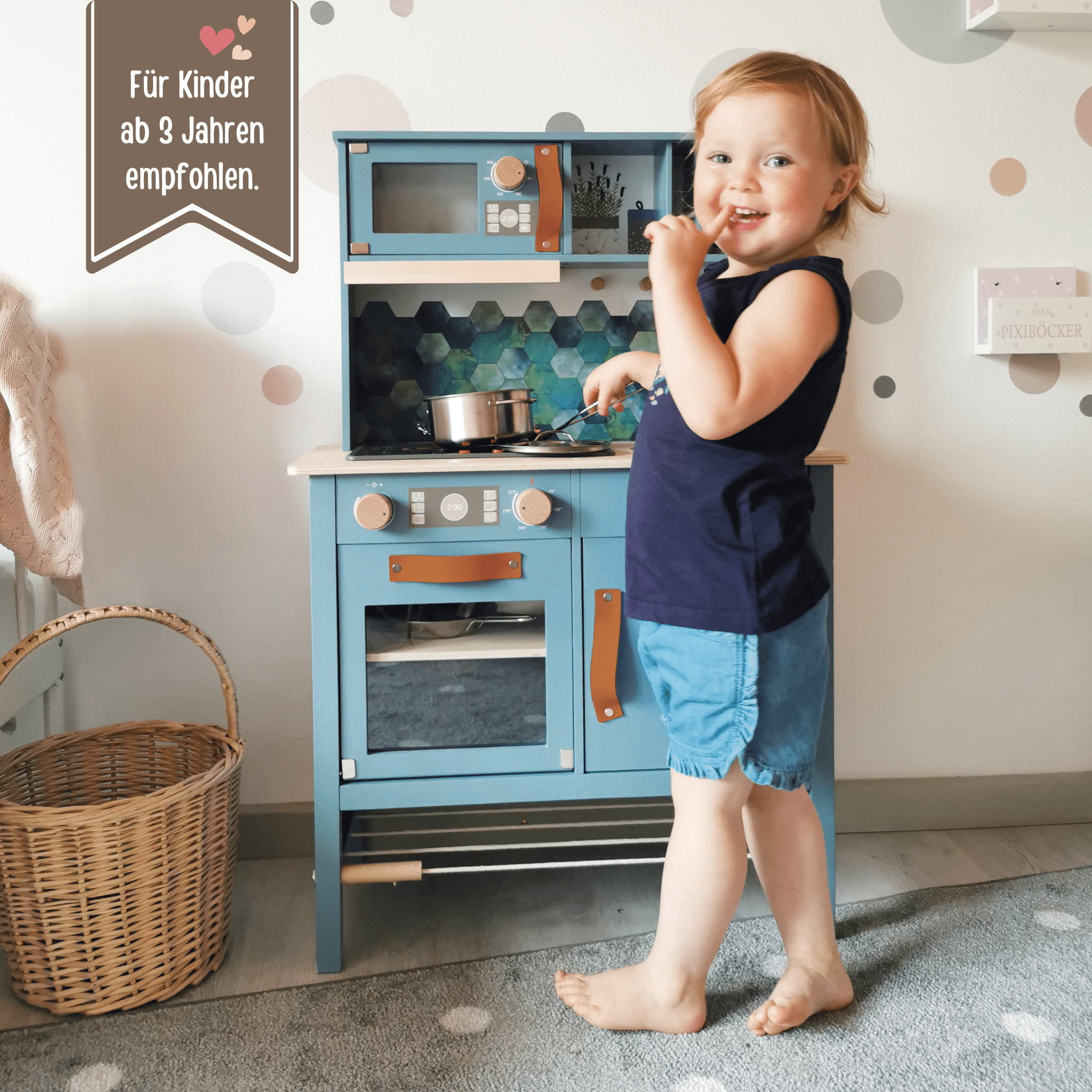 SMALL FOOT Kinderküche Holz "Tasty" personalisiert - wunderwunsch