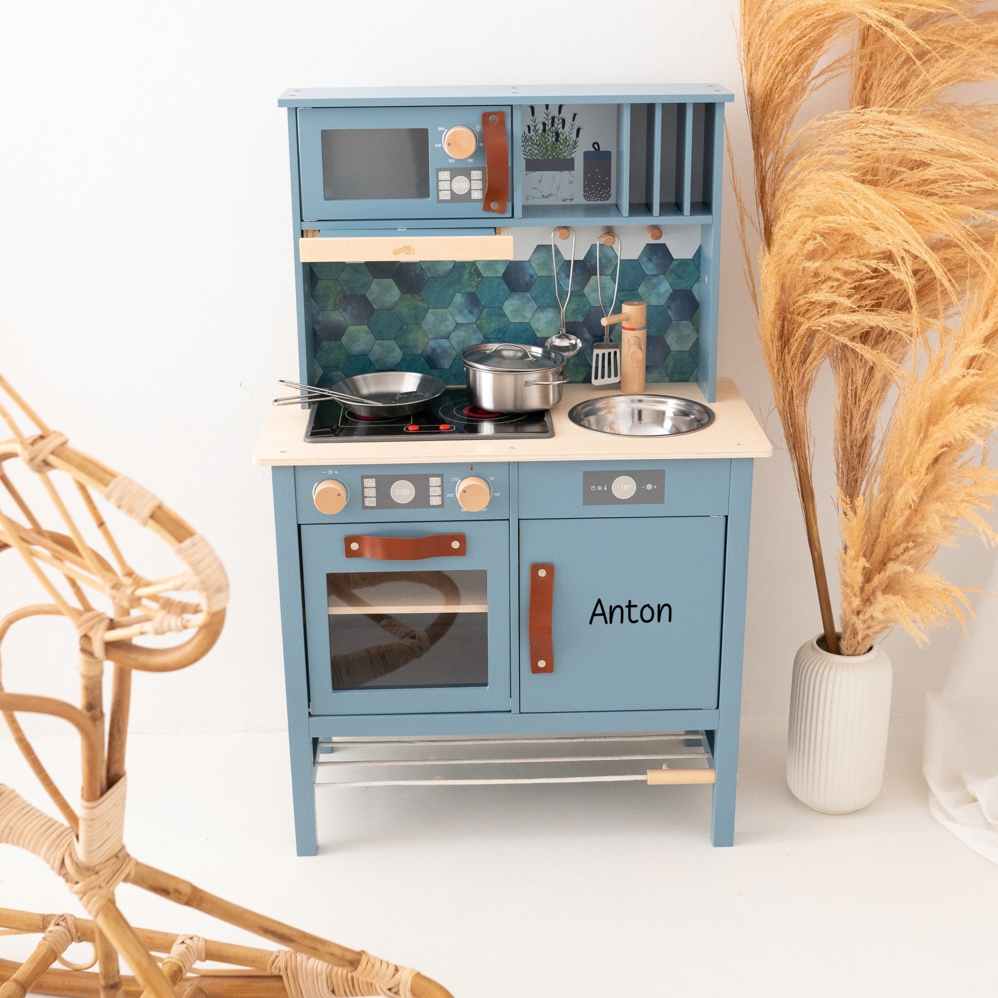 SMALL FOOT Kinderküche Holz "Tasty" personalisiert - wunderwunsch