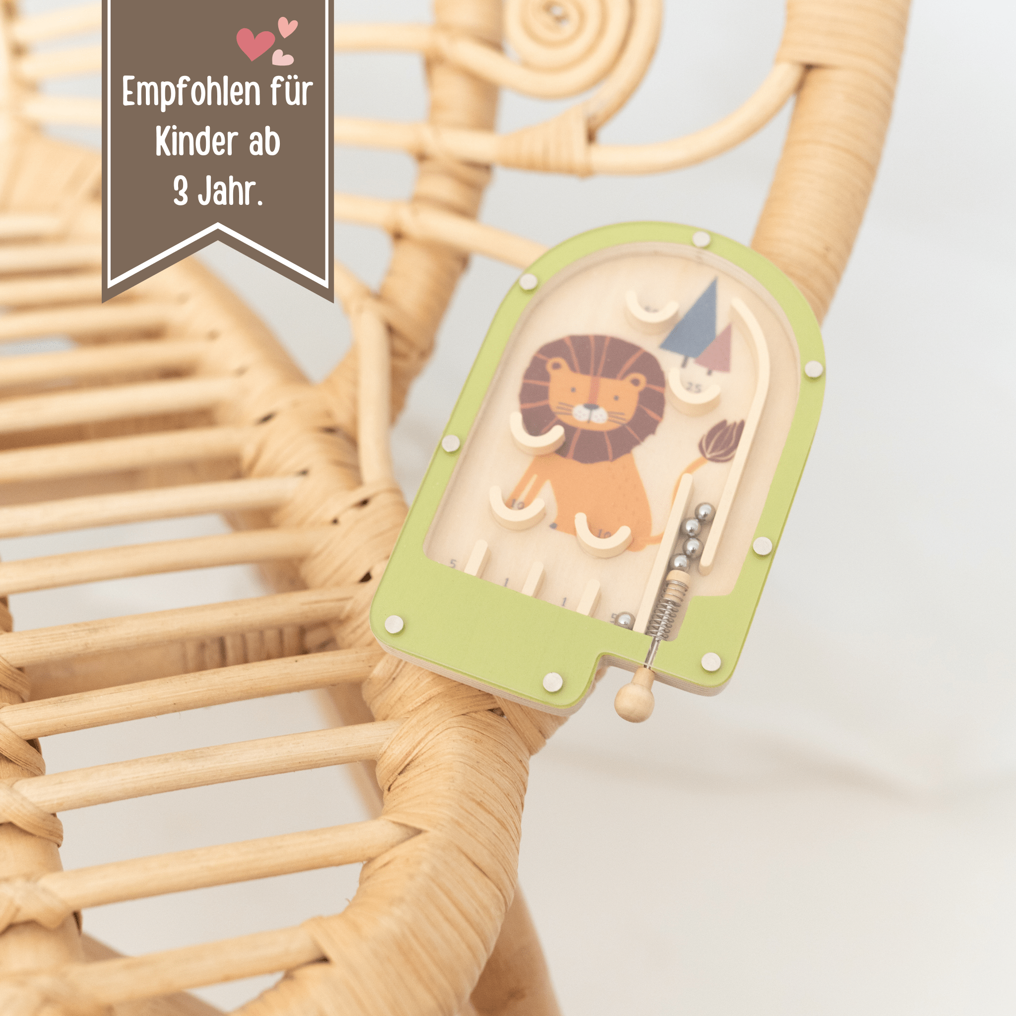 SMALL FOOT Mini Flipper "Löwe" personalisiert - wunderwunsch