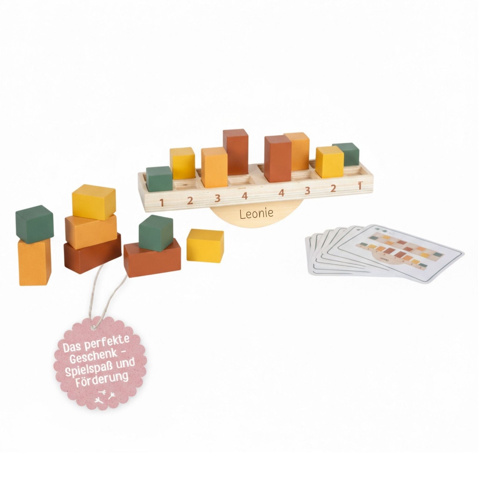 SMALL FOOT Montessori Balancierspiel personalisierbar - wunderwunsch