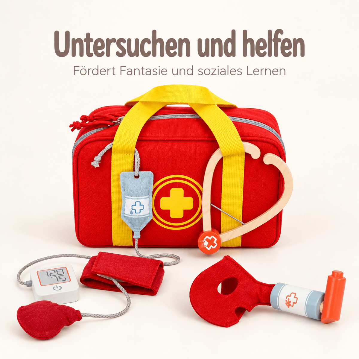 SMALL FOOT Notarztkoffer personalisiert - wunderwunsch