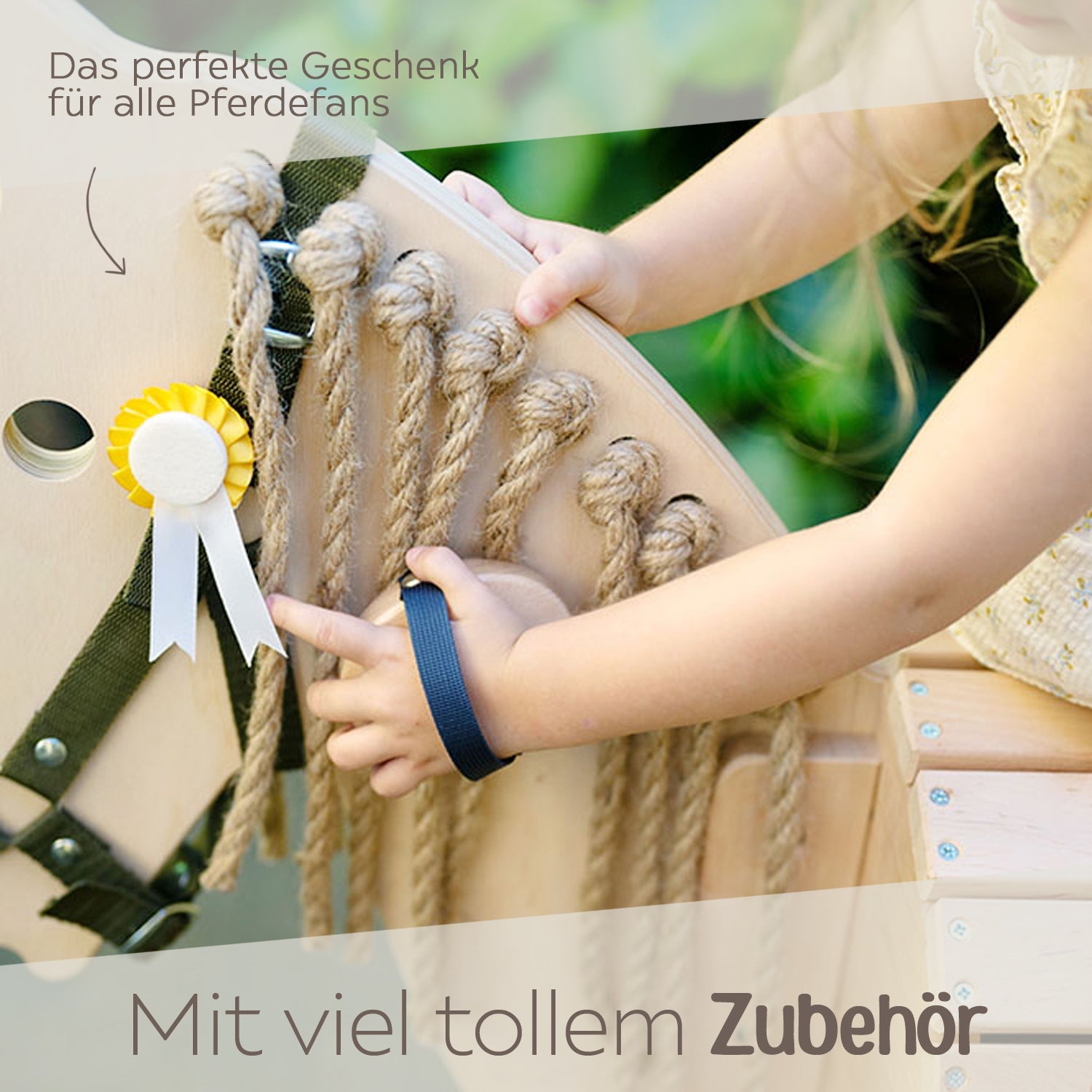 SMALL FOOT Pferdepflege - Set mit Tasche personalisierbar - wunderwunsch