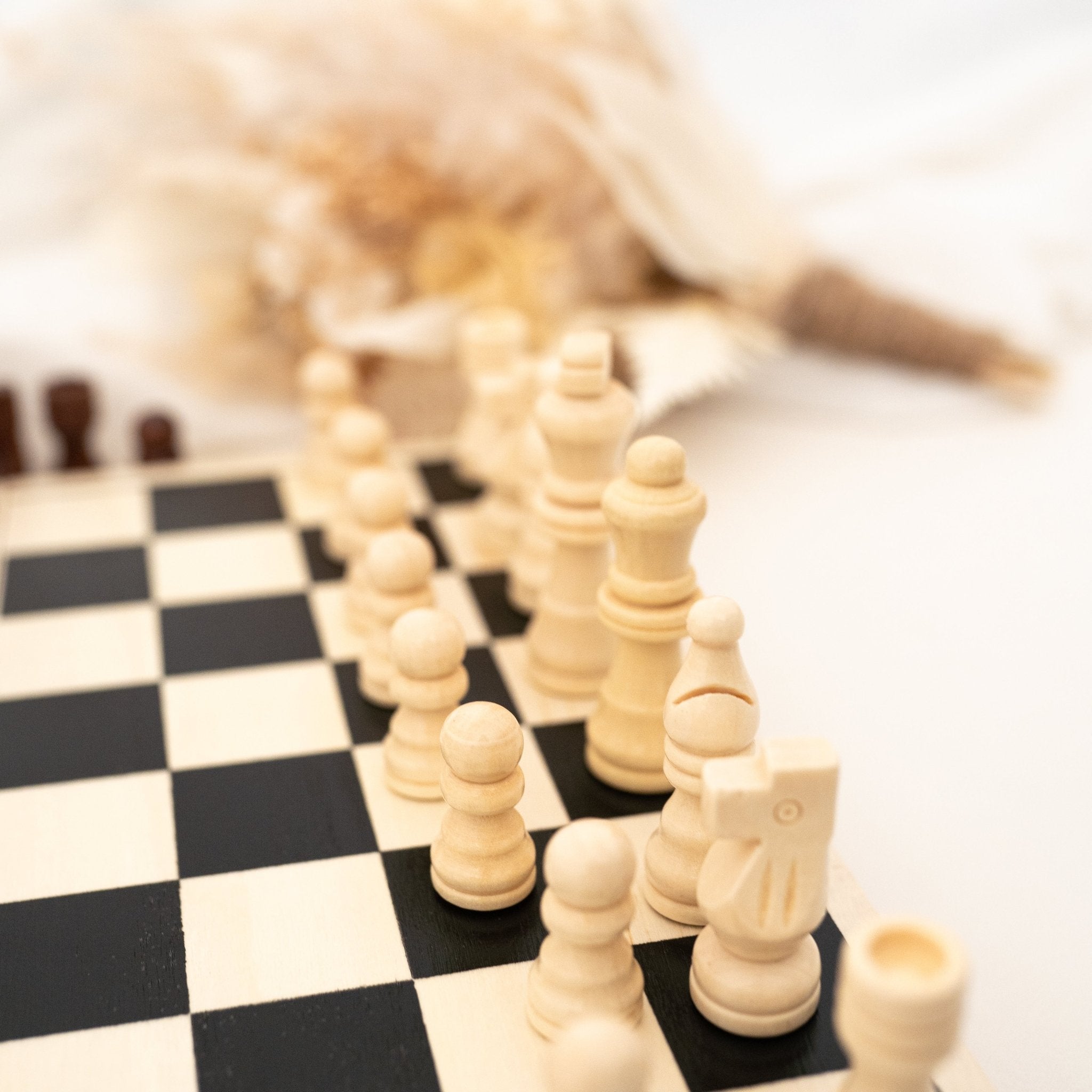 SMALL FOOT Schach Spiel "Standard" personalisiert - wunderwunsch