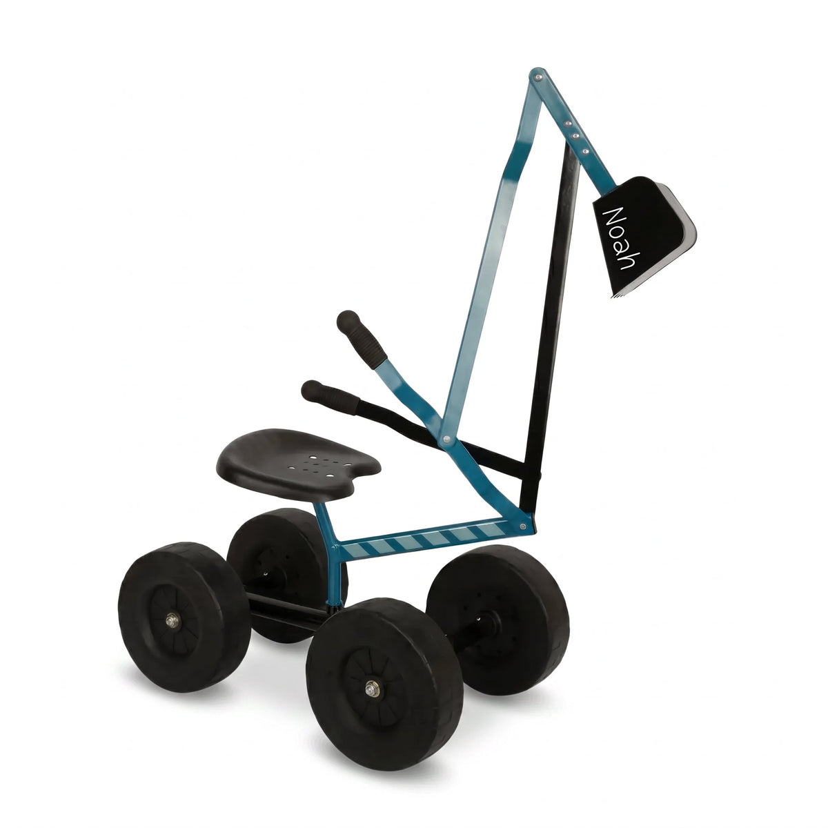 SMALL FOOT Sitzbagger blau personalisierbar - wunderwunsch
