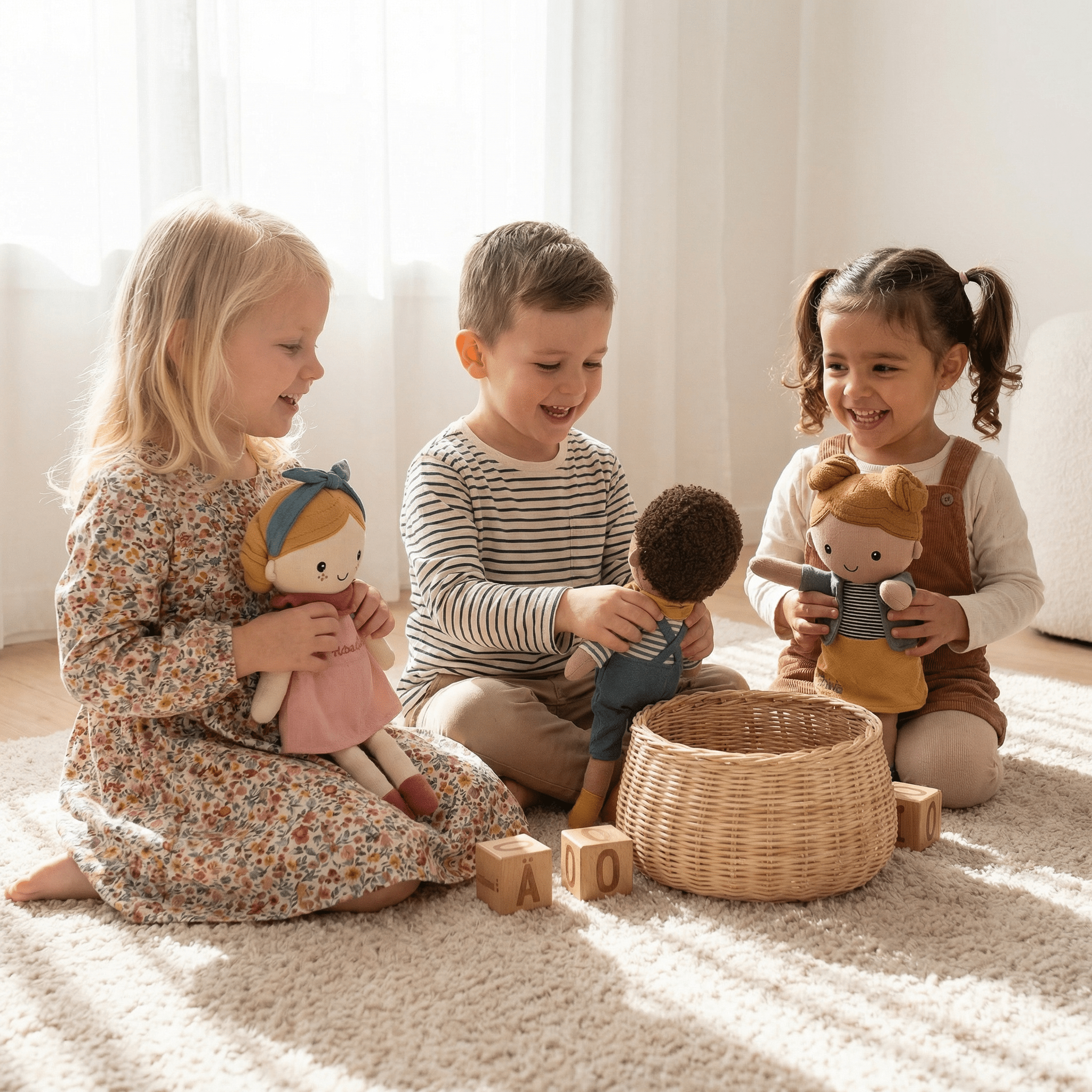 SMALL FOOT Stoffpuppe personalisierbar - wunderwunsch