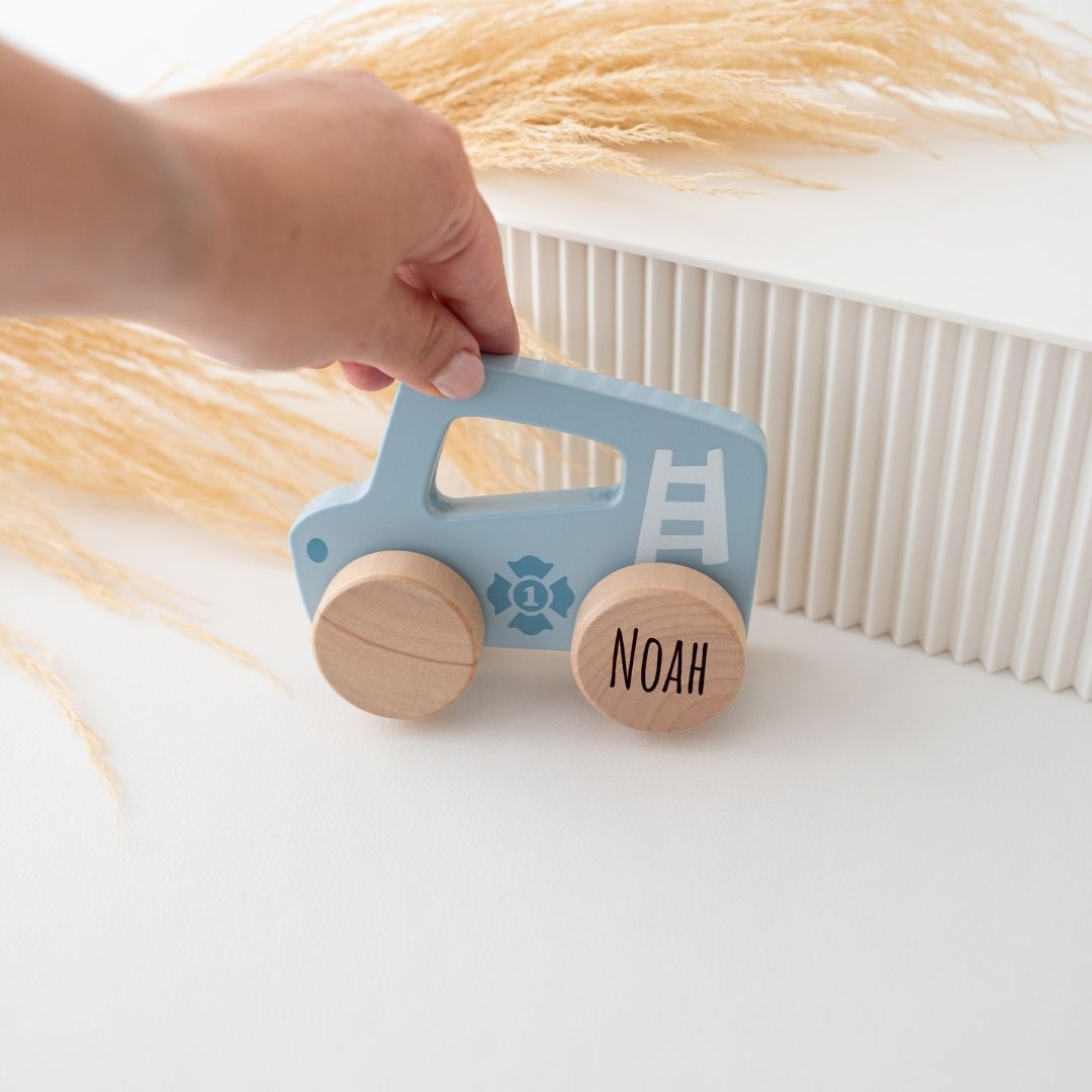 SMALLFOOT Schiebeauto personalisierbar - wunderwunsch