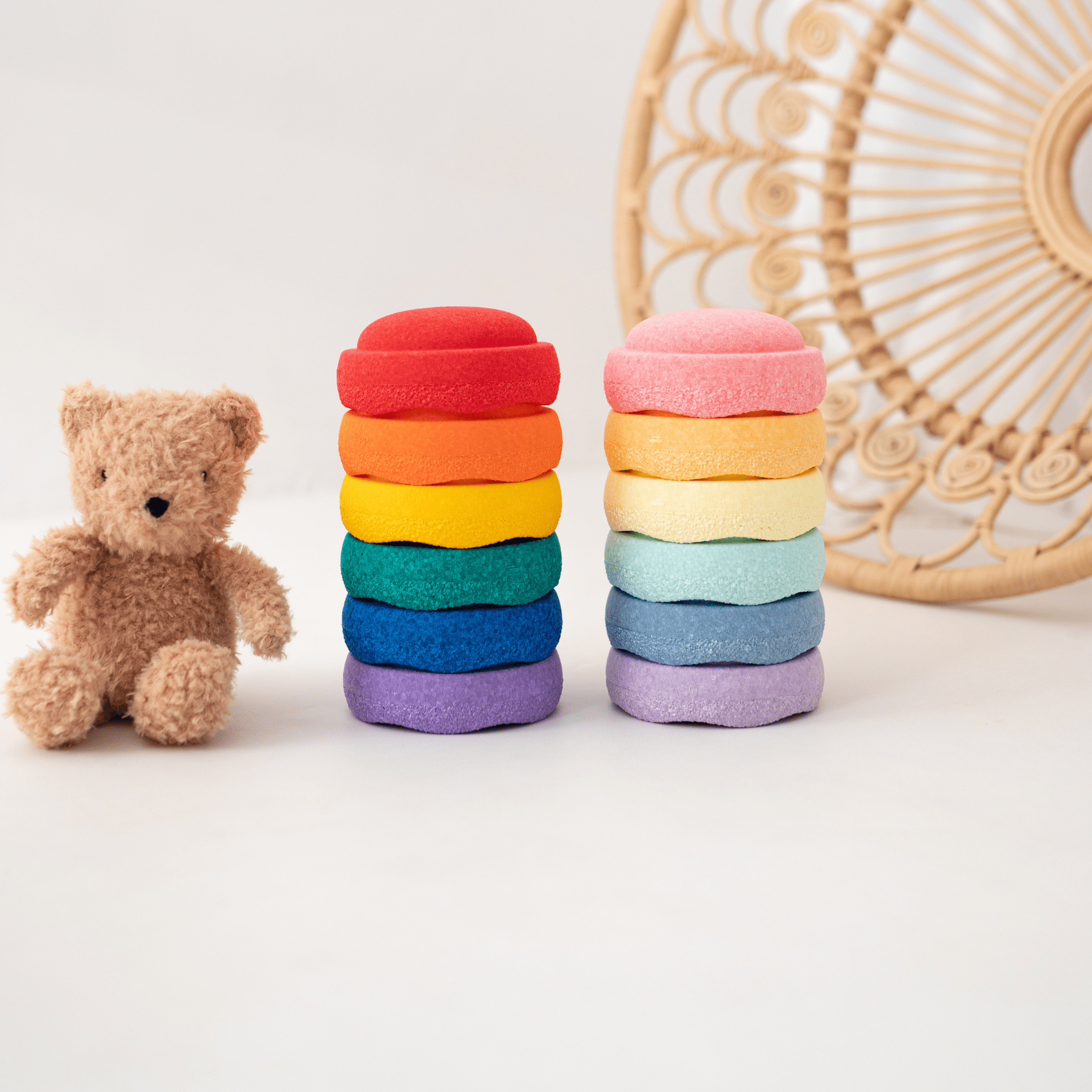 stapelstein® MINI Regenbogen - Set - wunderwunsch