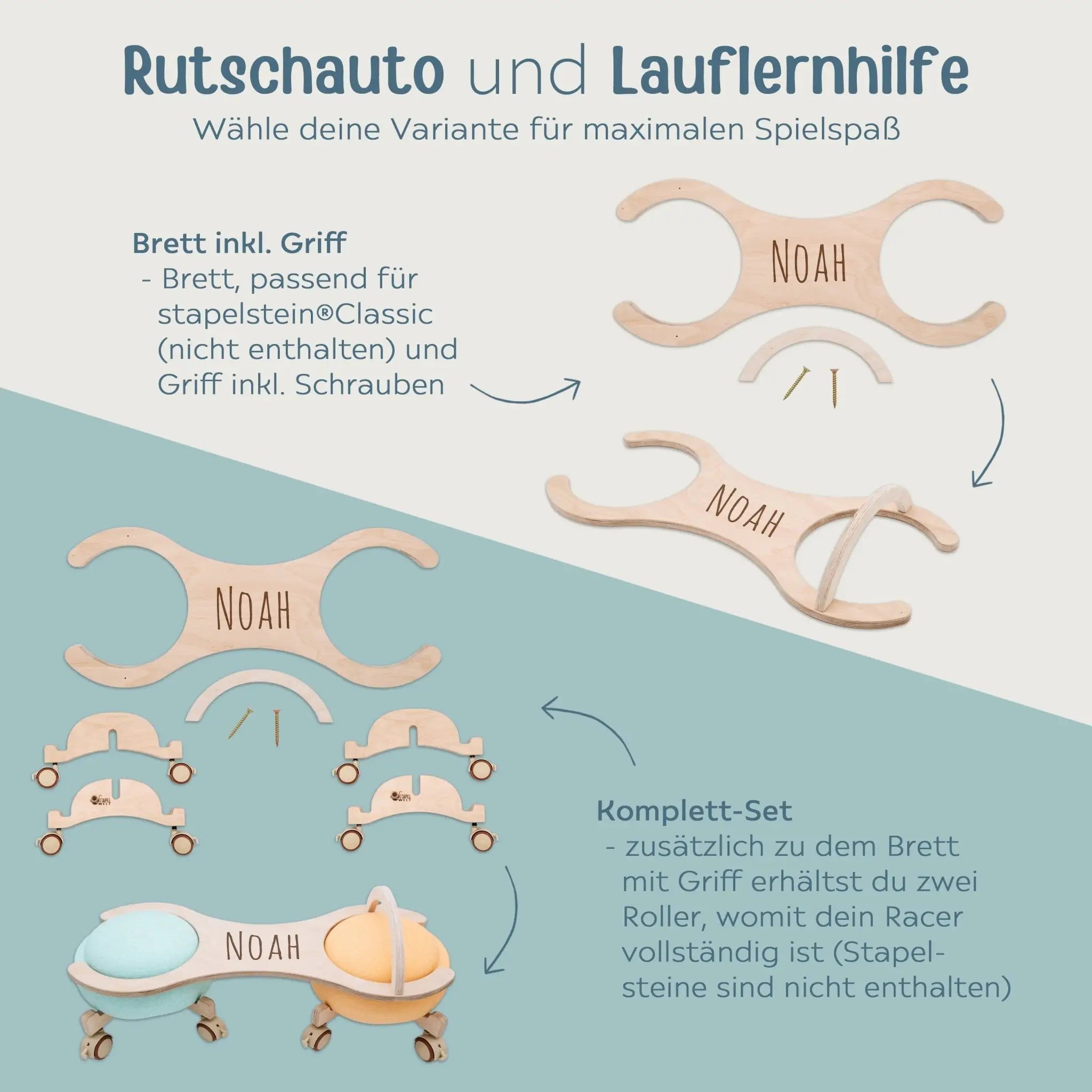 STAPELWELT Abenteuer Racer für stapelstein® - wunderwunsch