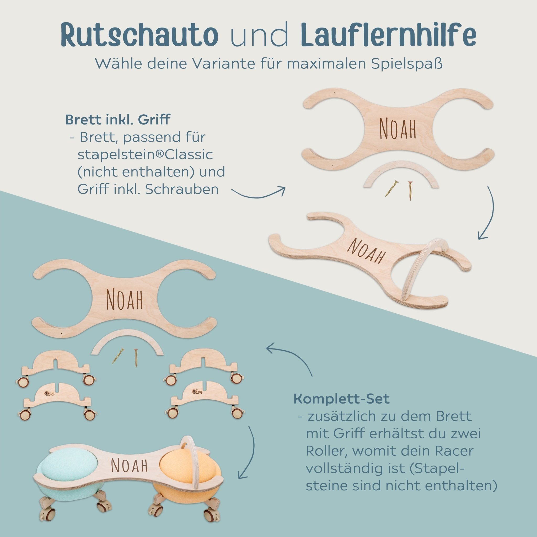 STAPELWELT Abenteuer Racer für stapelstein® - wunderwunsch