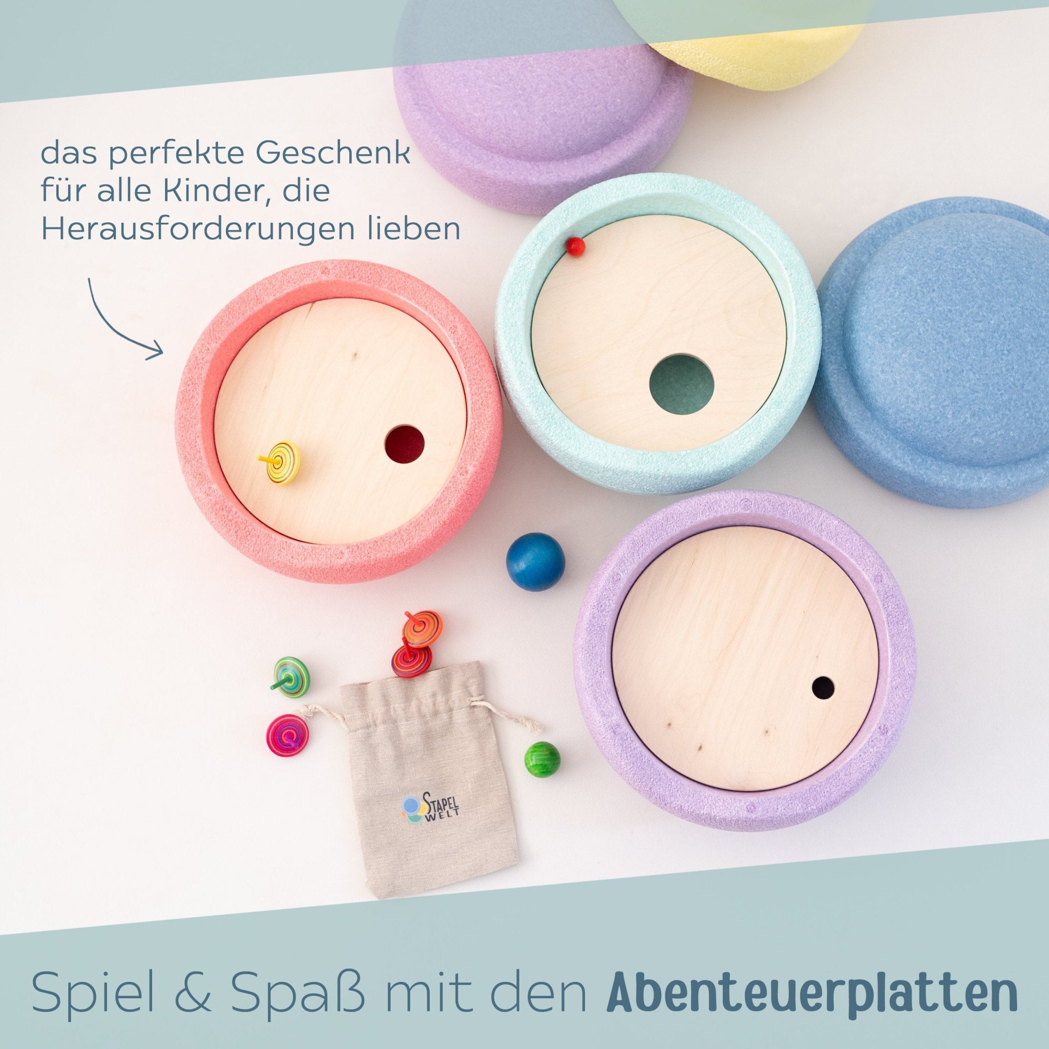 STAPELWELT Abenteuerplatten für stapelstein® - wunderwunsch