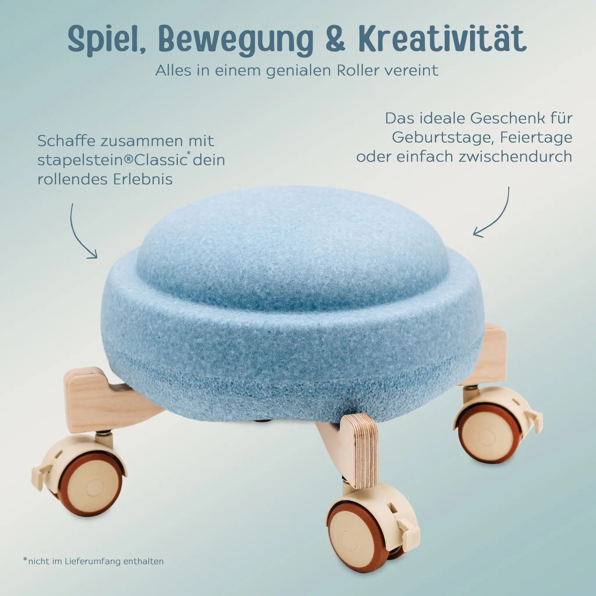 STAPELWELT Abenteuerroller für stapelstein® - wunderwunsch