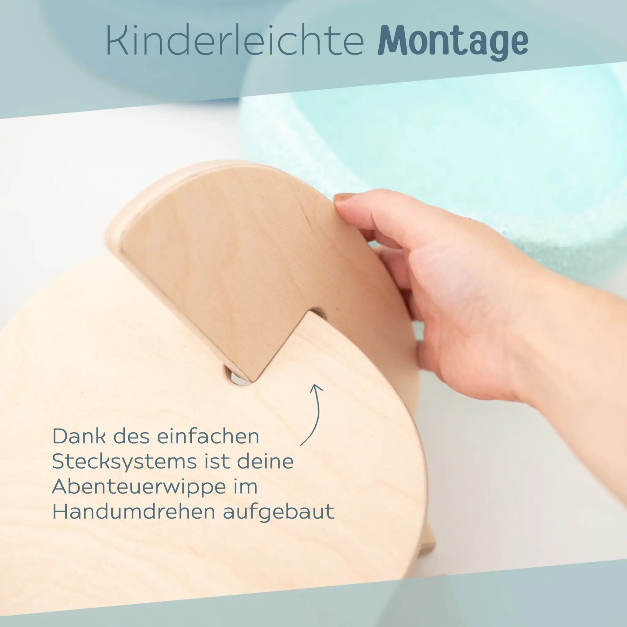STAPELWELT Abenteuerwippe für stapelstein® - wunderwunsch