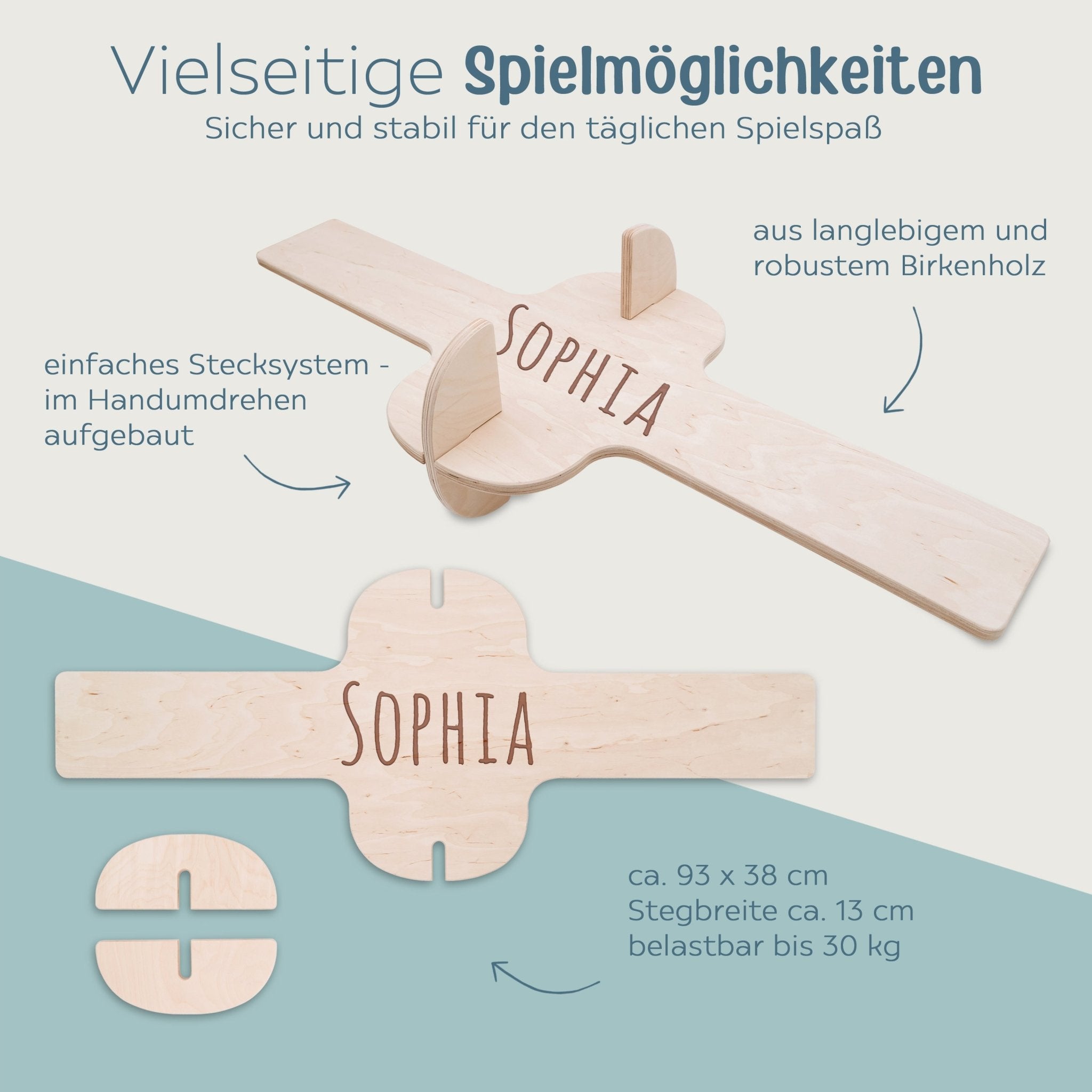 STAPELWELT Abenteuerwippe für stapelstein® - wunderwunsch