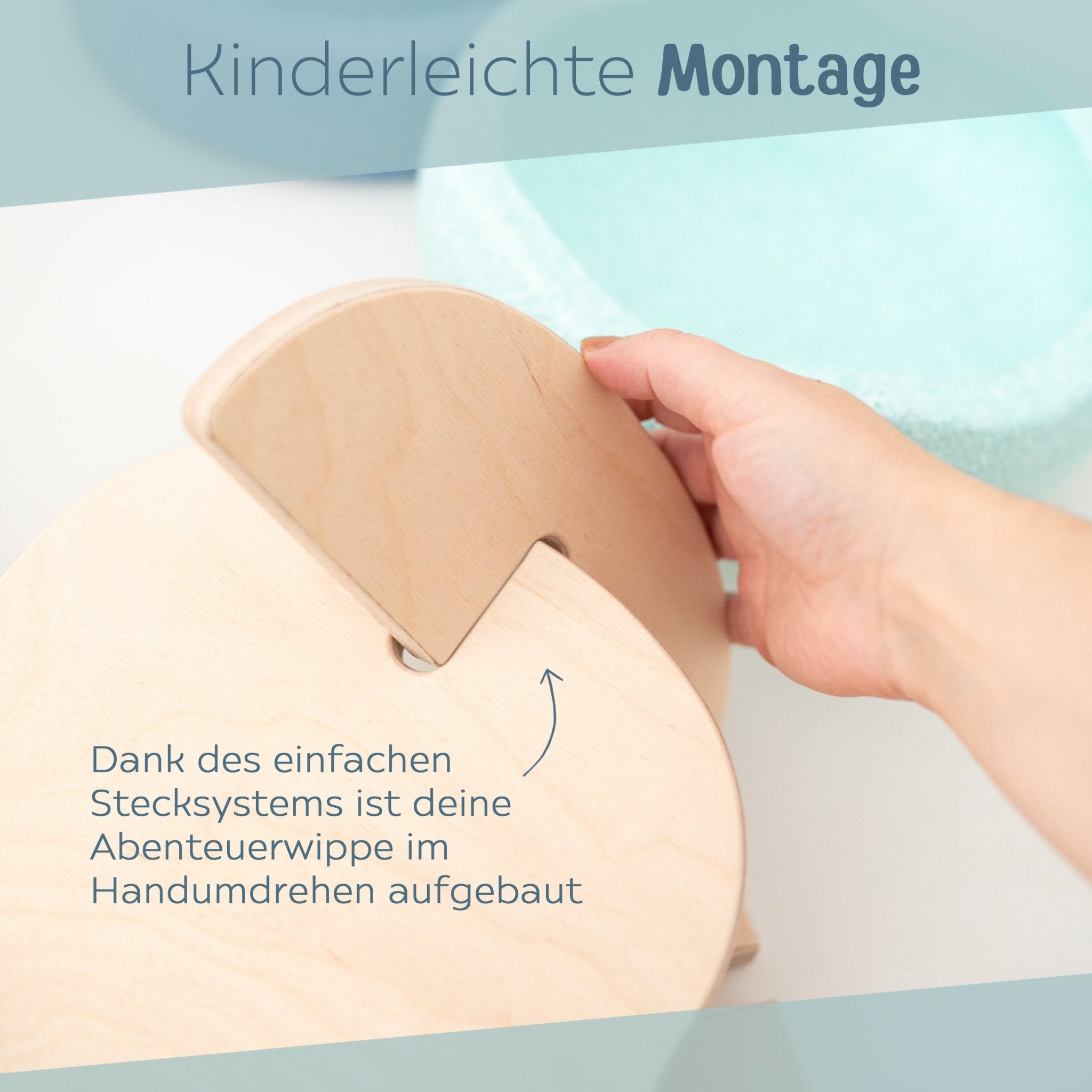 STAPELWELT Abenteuerwippe für stapelstein® - wunderwunsch