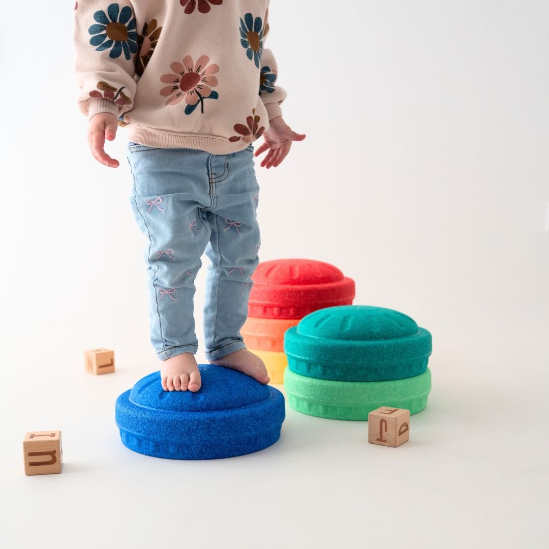 Stapelwelt-Bundle: Abenteuerbrücke + MyFunStone Spielsteine - wunderwunsch