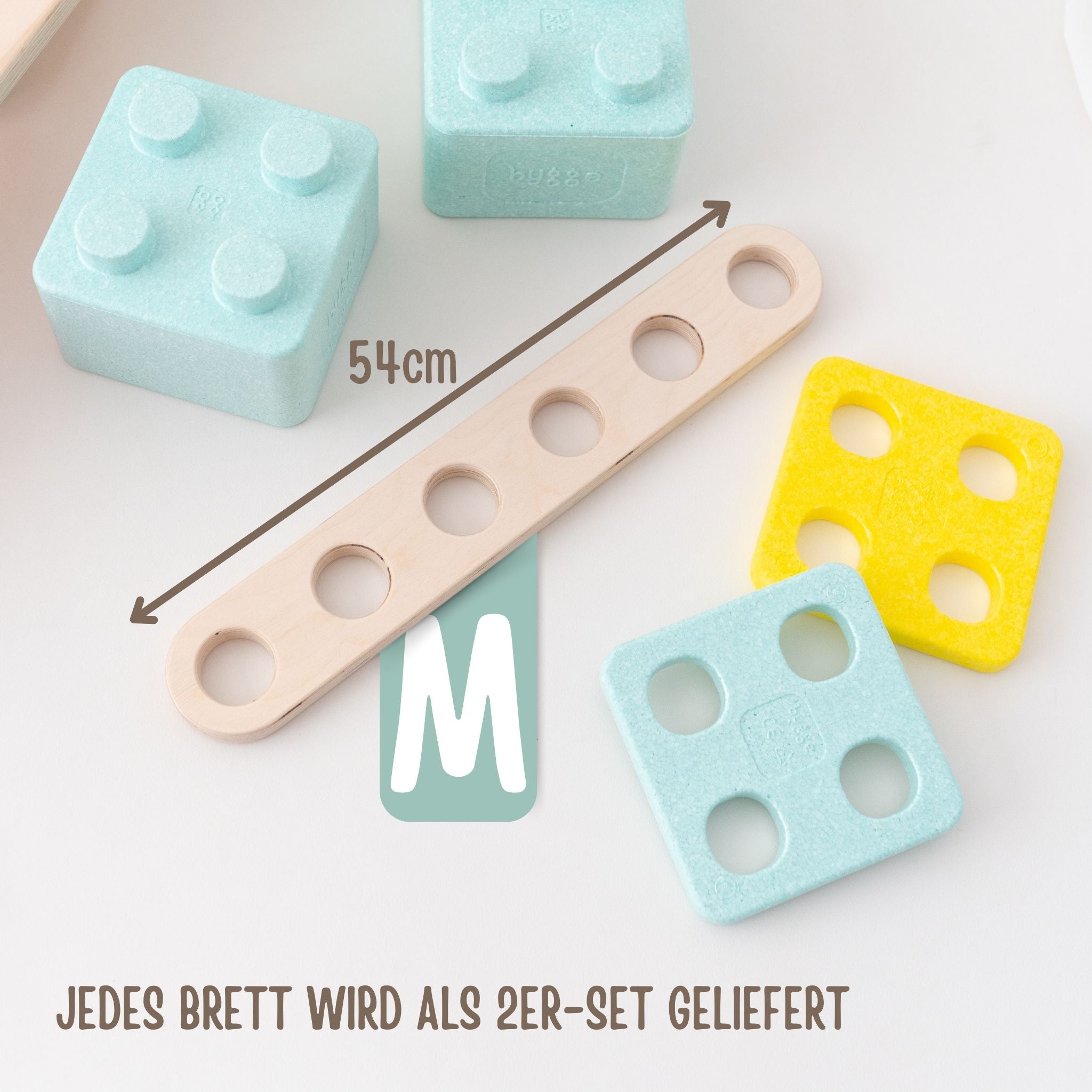 Stapelwelt-Bundle Bygge: Bygge Starterset + Abenteuerbretter - wunderwunsch