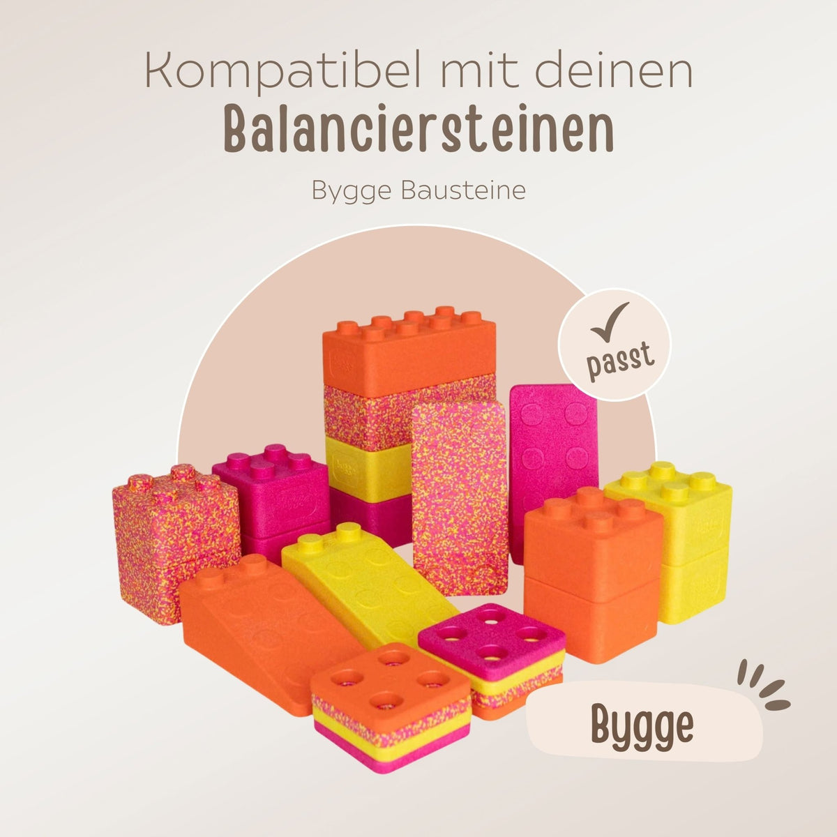 Stapelwelt-Bundle Bygge: Bygge Starterset + Abenteuerbretter - wunderwunsch