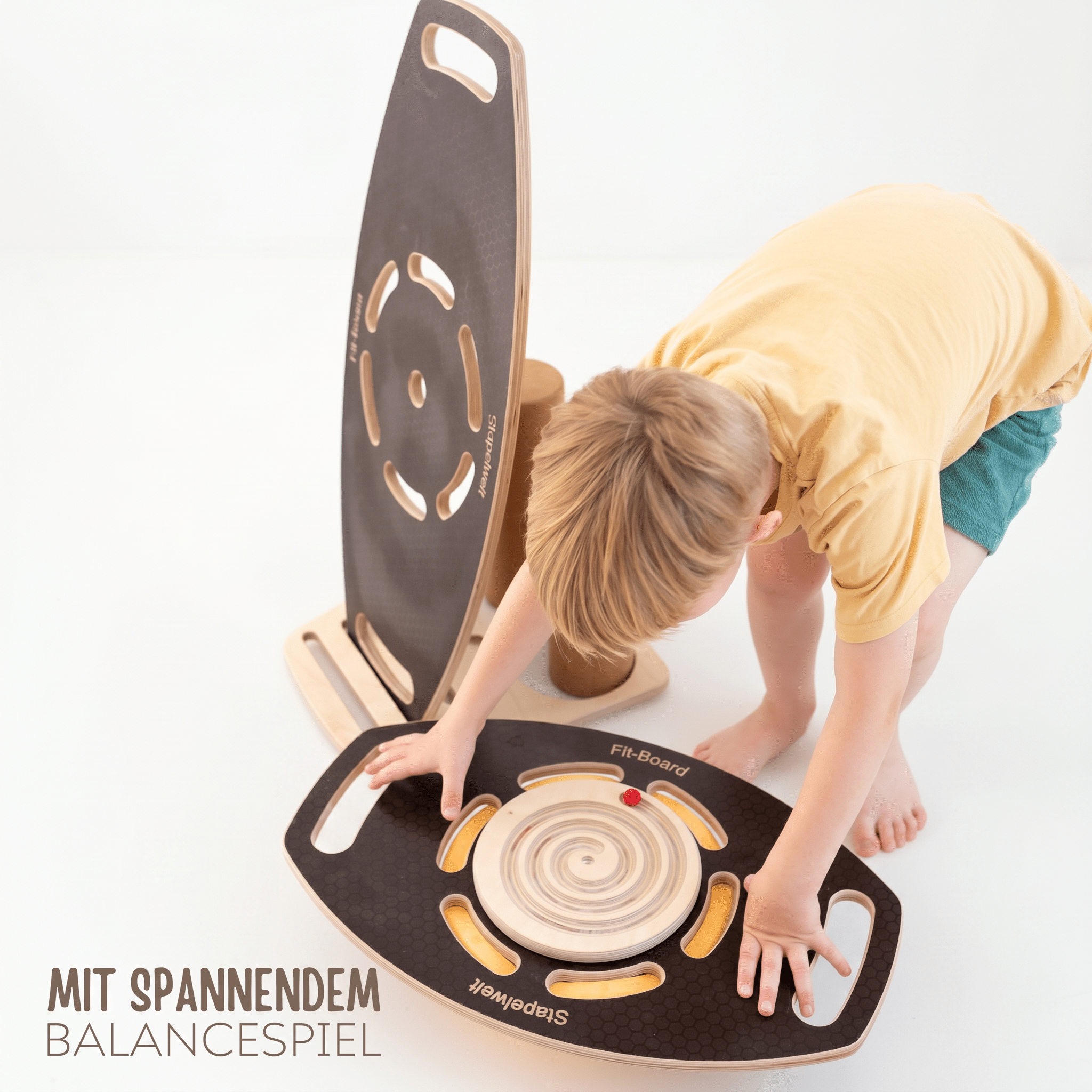 STAPELWELT Fit-Board aus Holz - wunderwunsch