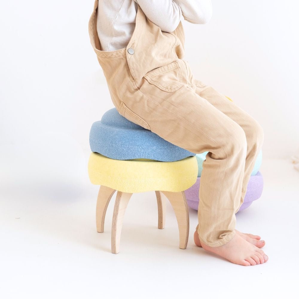 STAPELWELT Hocker aus Holz - wunderwunsch