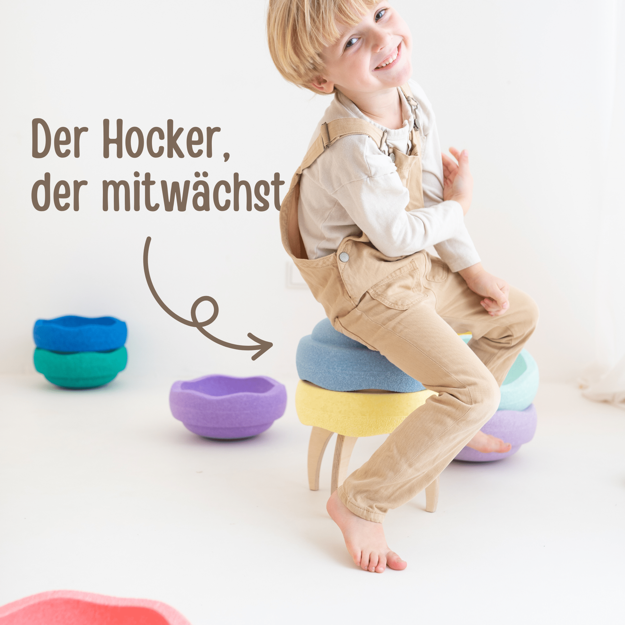 STAPELWELT Hocker für stapelstein® - wunderwunsch