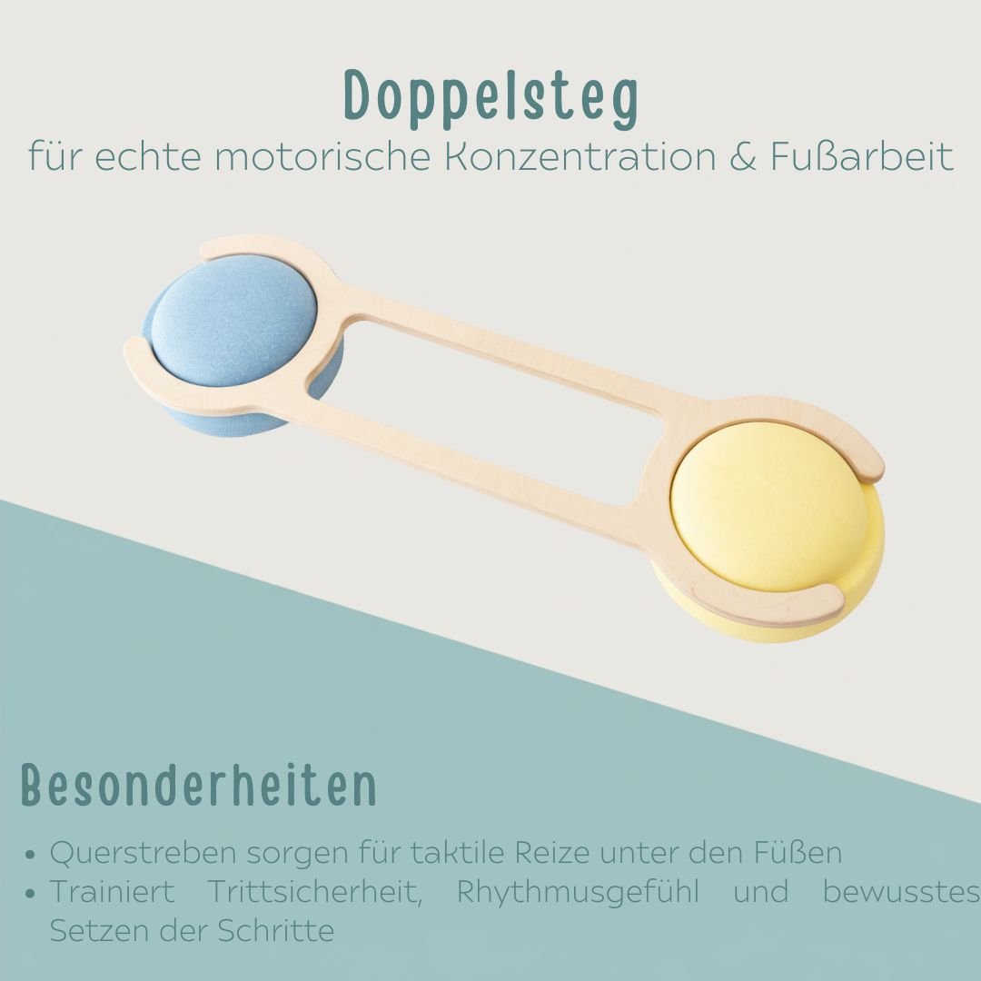 STAPELWELT Koordinations - Abenteuerbrücke für stapelstein® - wunderwunsch