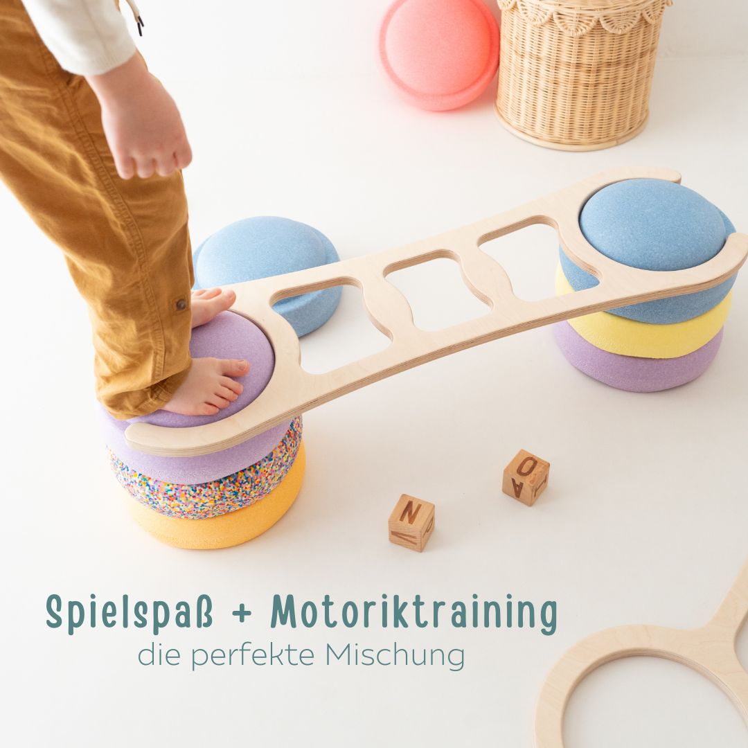 STAPELWELT Koordinations - Abenteuerbrücke für stapelstein® - wunderwunsch