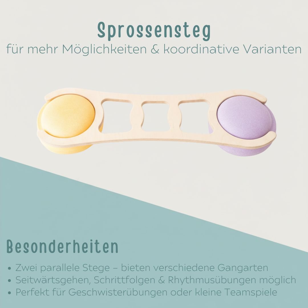 STAPELWELT Koordinations - Abenteuerbrücke für stapelstein® - wunderwunsch