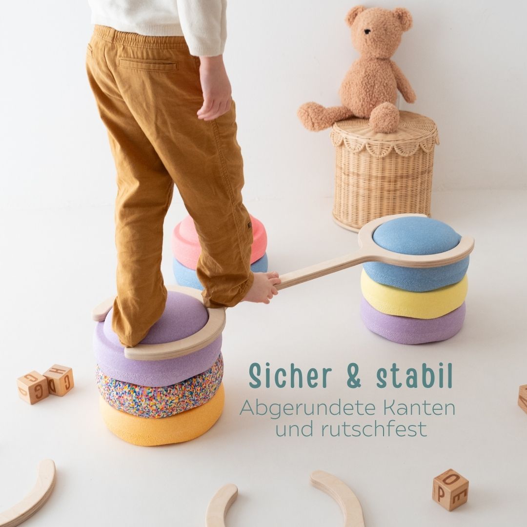 STAPELWELT Koordinations - Abenteuerbrücke für stapelstein® - wunderwunsch