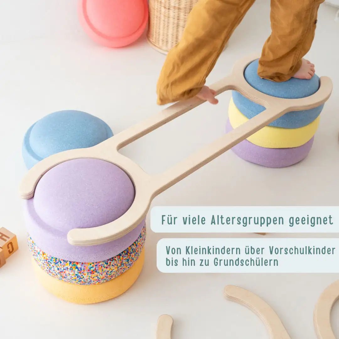 STAPELWELT Koordinations - Abenteuerbrücke für stapelstein® - wunderwunsch