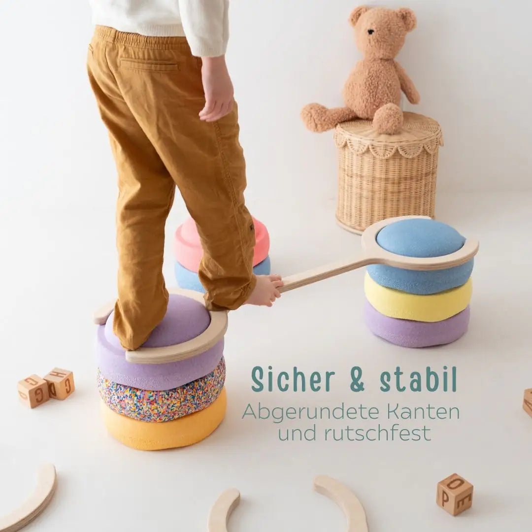 STAPELWELT Koordinations - Abenteuerbrücke für stapelstein® - wunderwunsch
