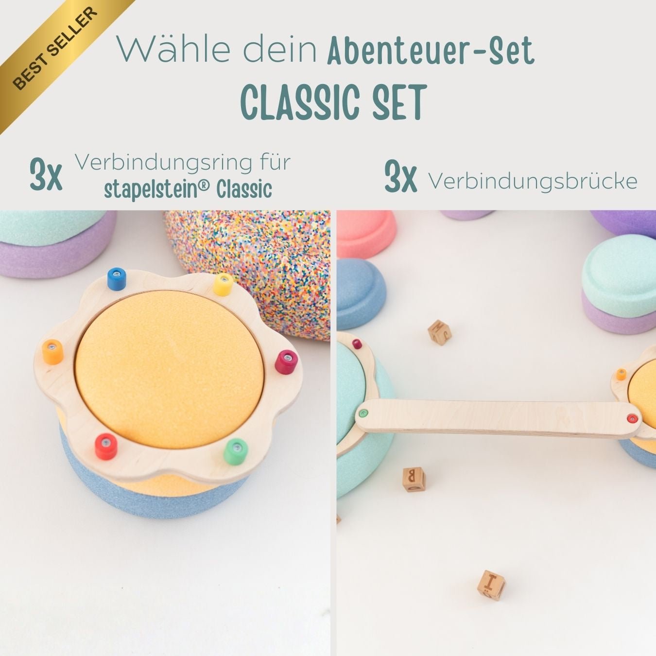 STAPELWELT Modulare Abenteuerbrücken - wunderwunsch