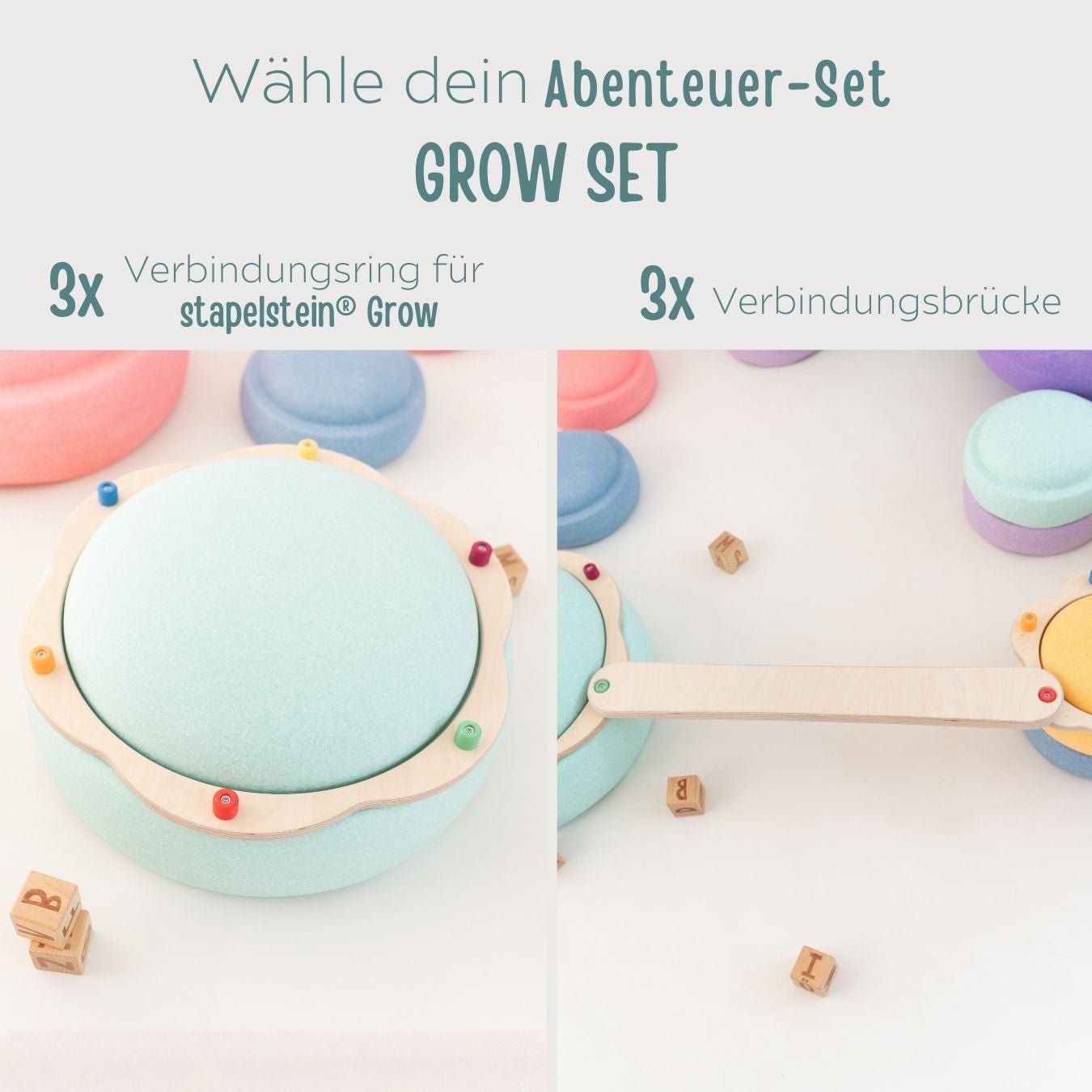 STAPELWELT Modulare Abenteuerbrücken - wunderwunsch