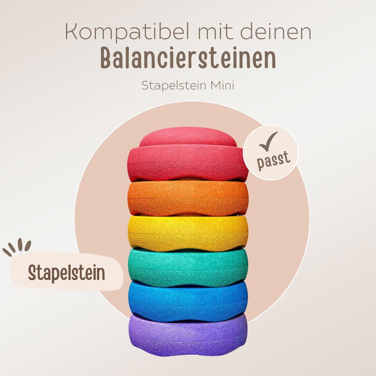 STAPELWELT Outdoor Abenteuerbrücke MINI aus Holz - wunderwunsch