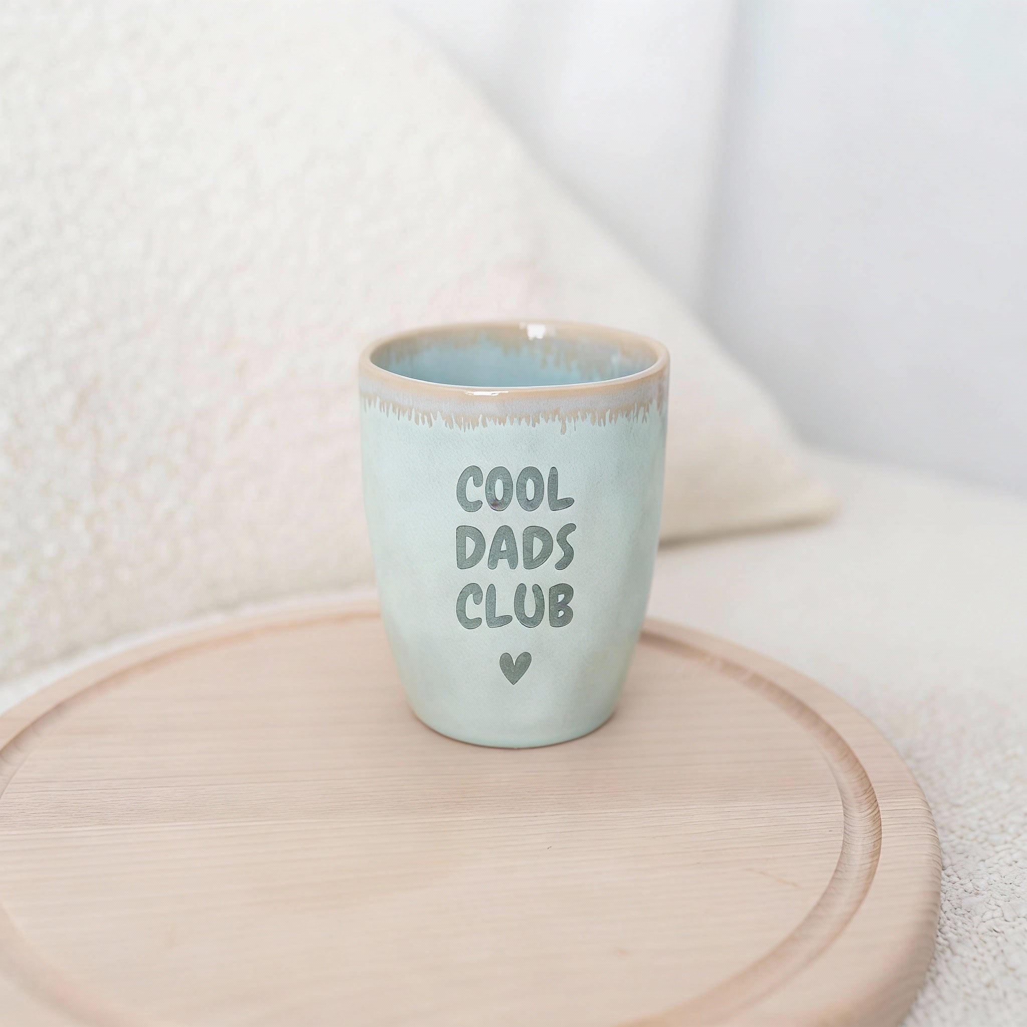 Steingut Becher - Dads Club - wunderwunsch