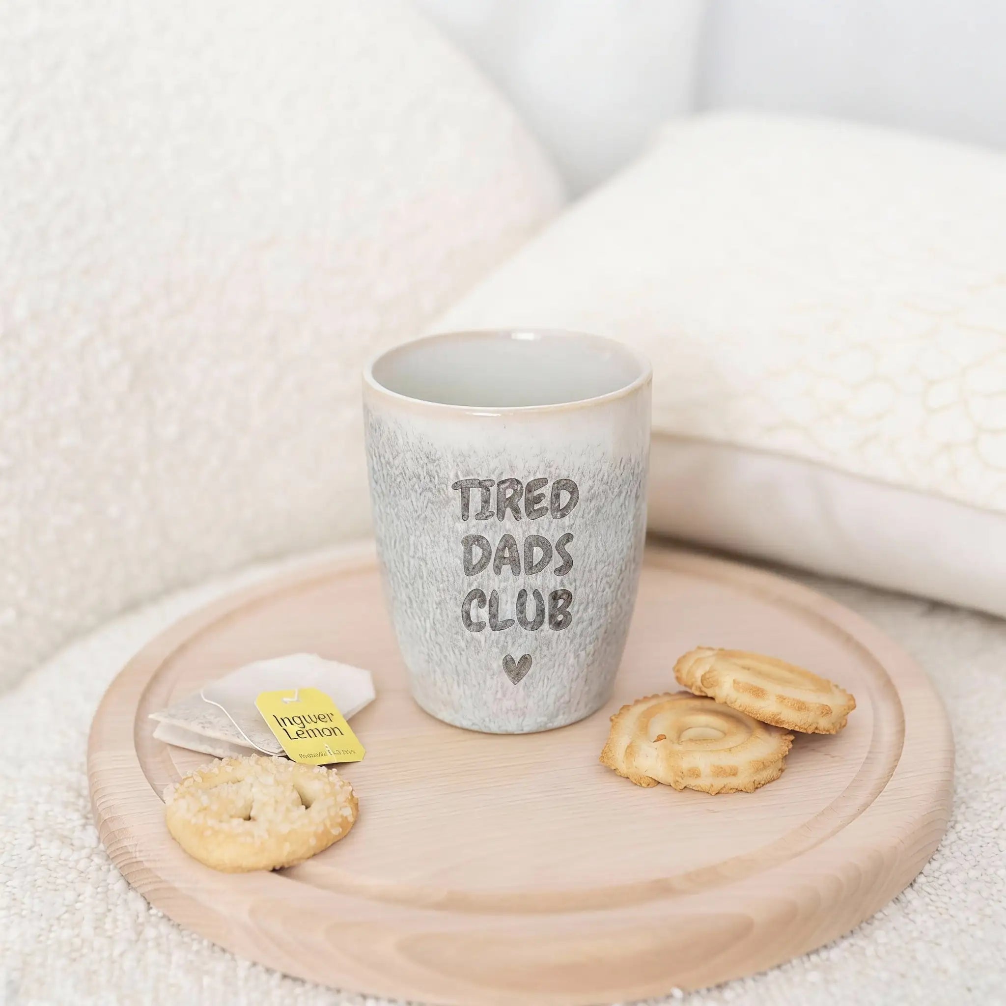 Steingut Becher - Dads Club - wunderwunsch