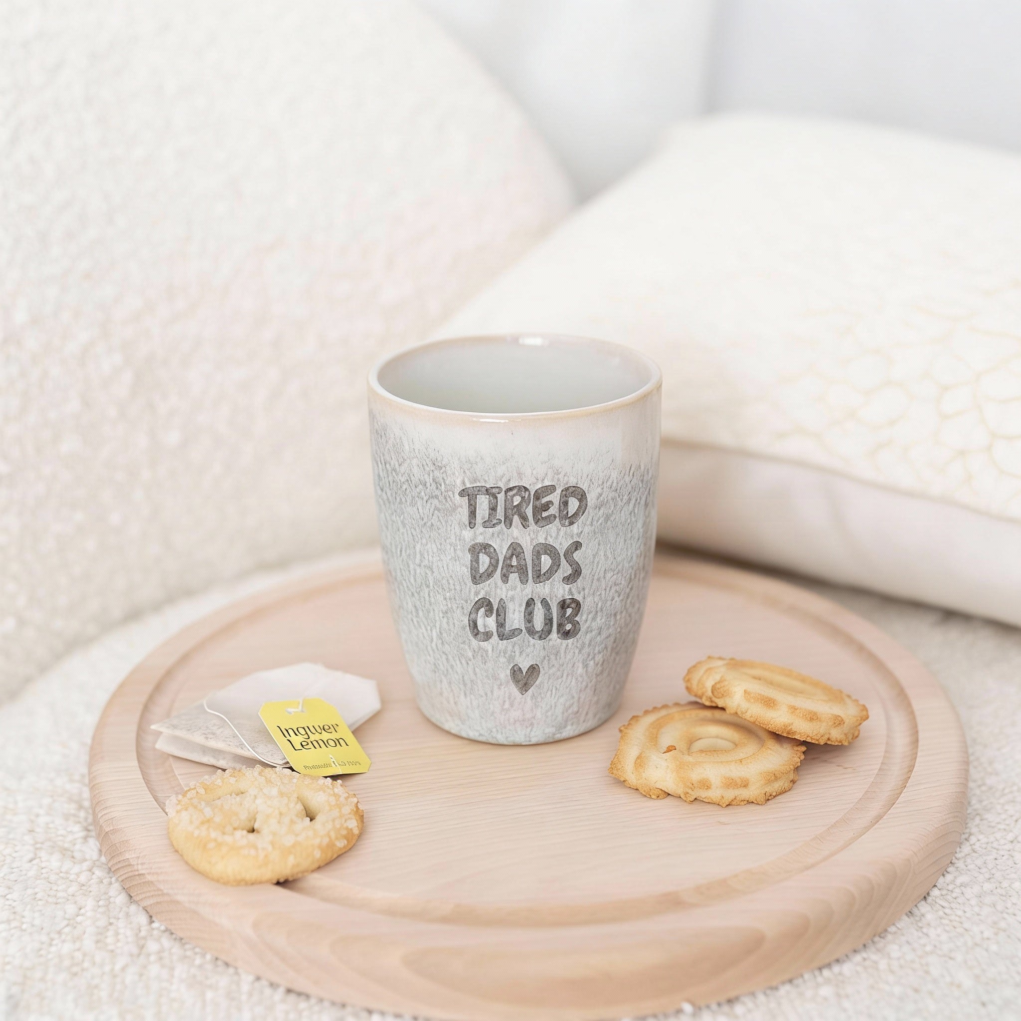 Steingut Becher - Dads Club - wunderwunsch