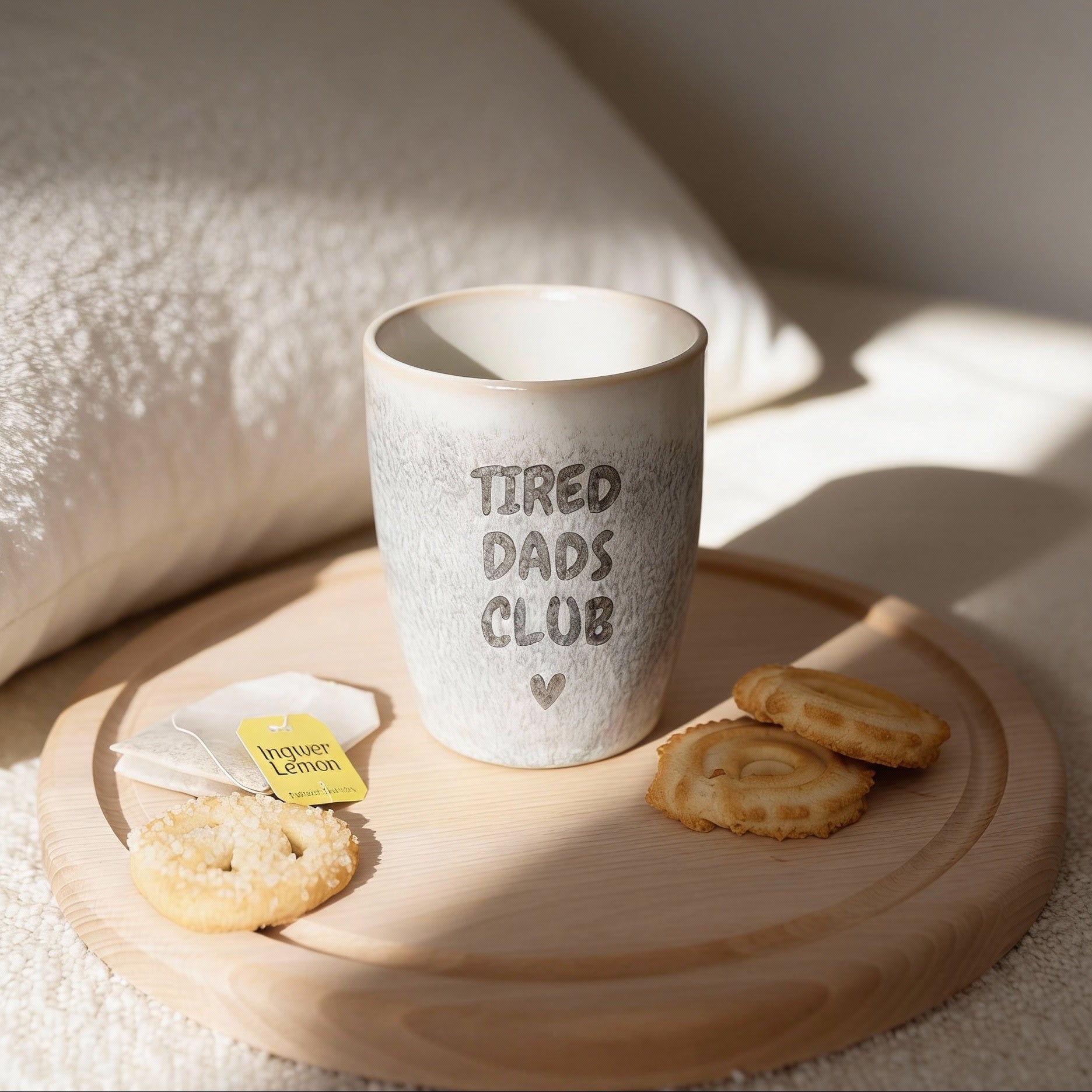 Steingut Becher - Dads Club - wunderwunsch