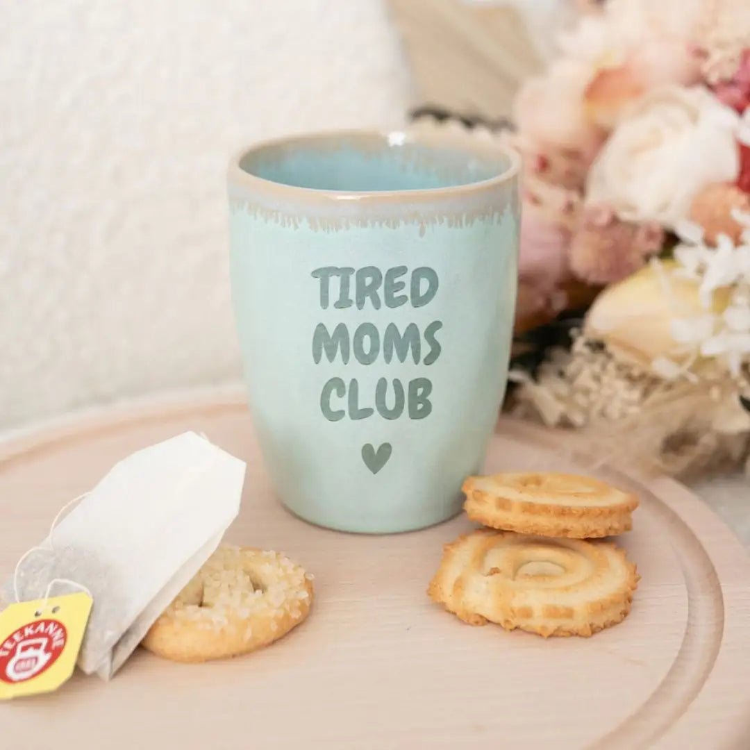 Steingut Becher - Moms Club - wunderwunsch