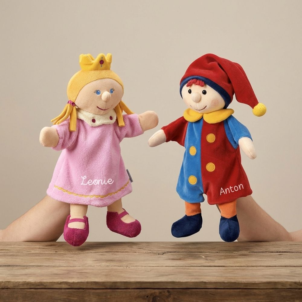 STERNTALER Handpuppe Kasperle & Prinzessin personalisierbar - wunderwunsch