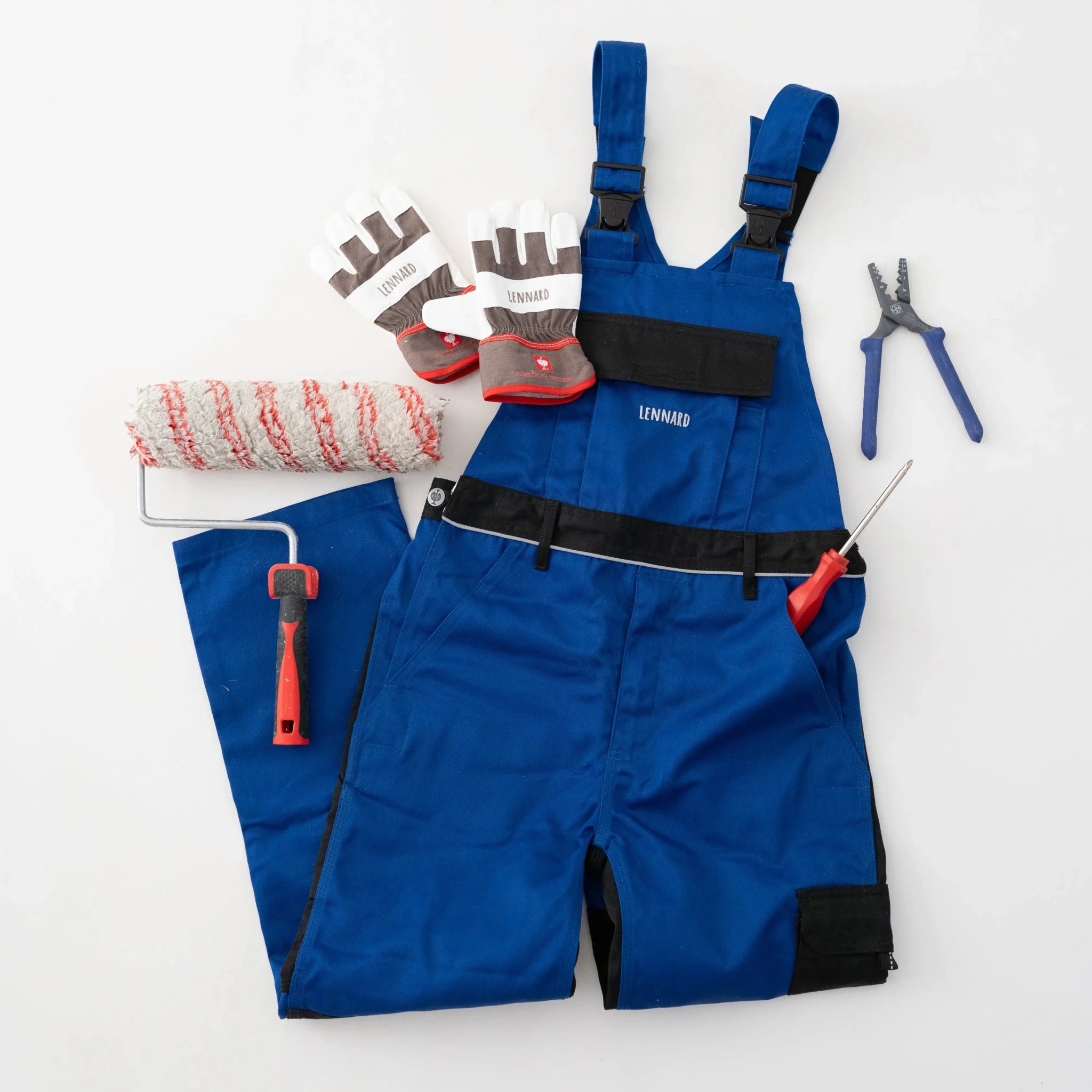 STRAUSS Arbeitshandschuhe & Arbeitshose in 3 Farben - personalisierbar - wunderwunsch