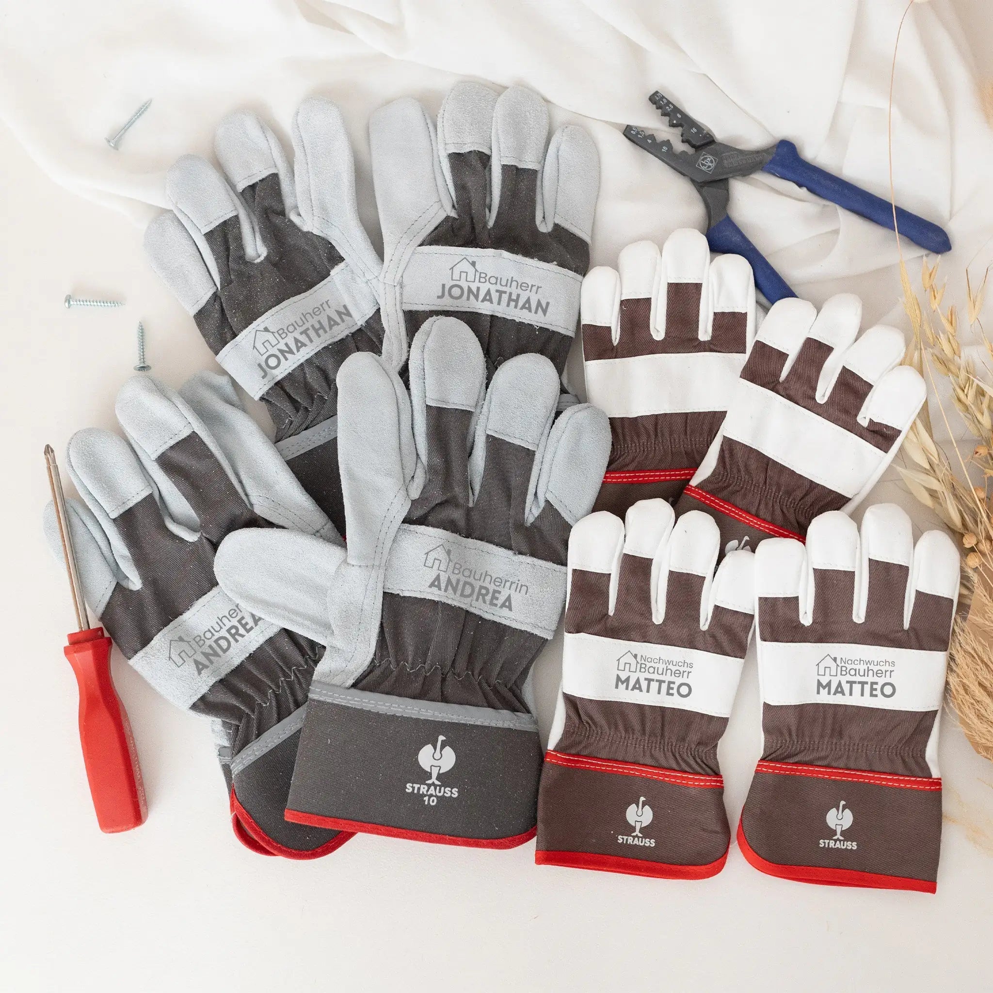 STRAUSS Arbeitshandschuhe - Bauherr - wunderwunsch