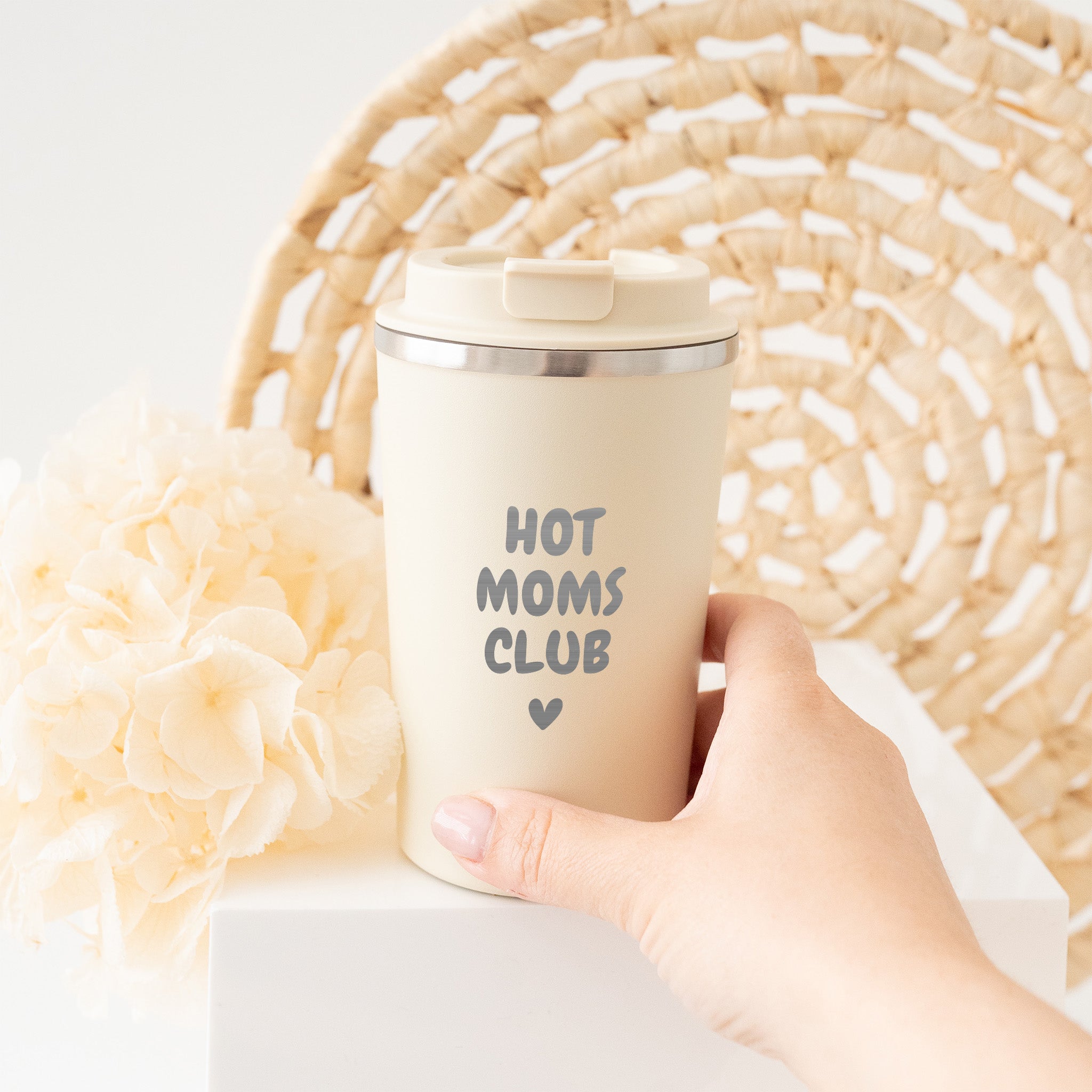 Thermobecher To - Go - Moms Club - wunderwunsch