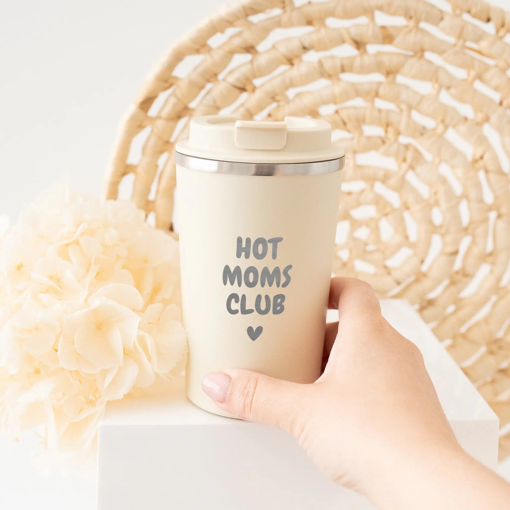 Thermobecher To - Go - Moms Club - wunderwunsch