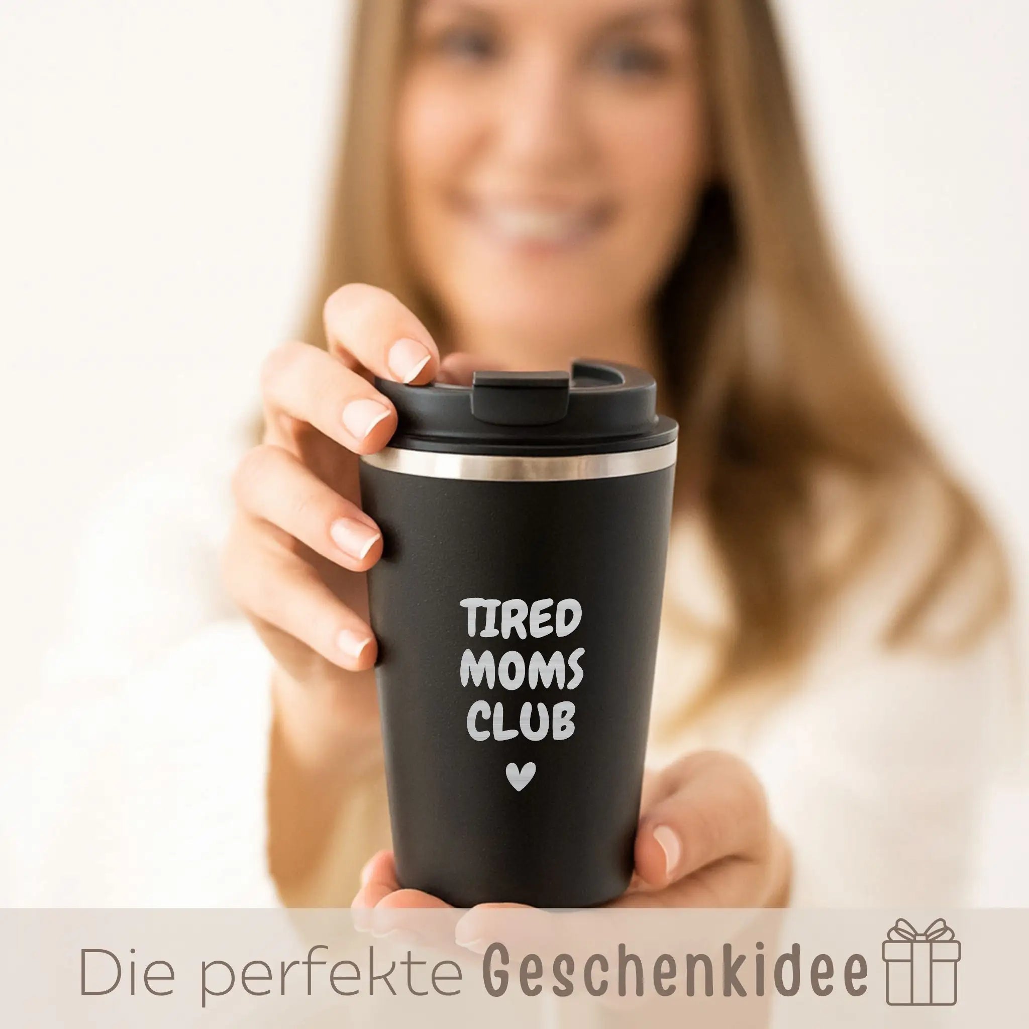 Thermobecher To - Go - Moms Club - wunderwunsch