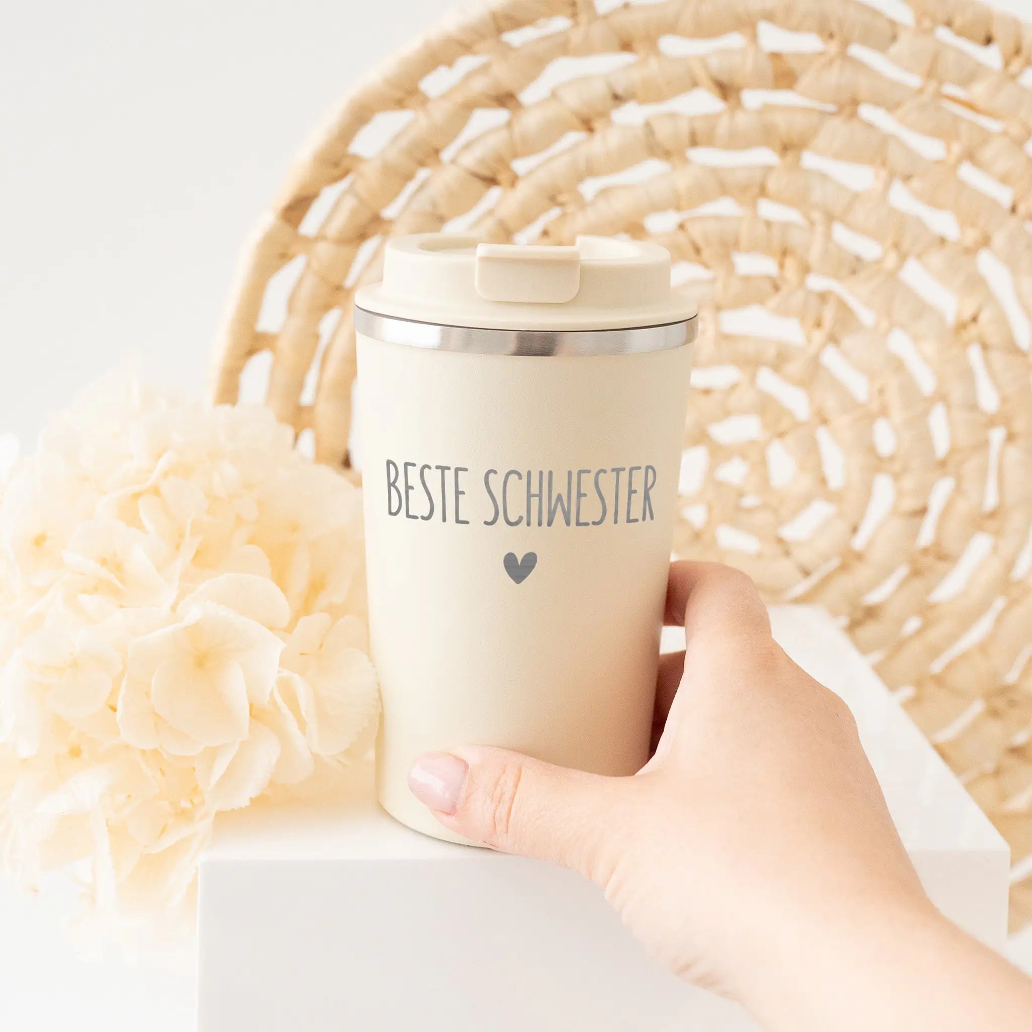 Thermobecher To - Go personalisiert - wunderwunsch