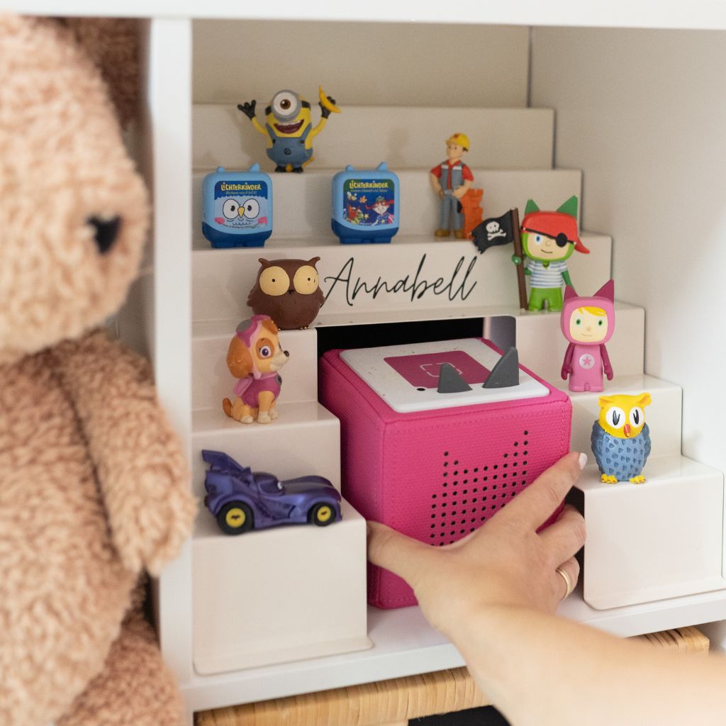 Toniebox Regal Einsatz für Kallax personalisierbar - wunderwunsch