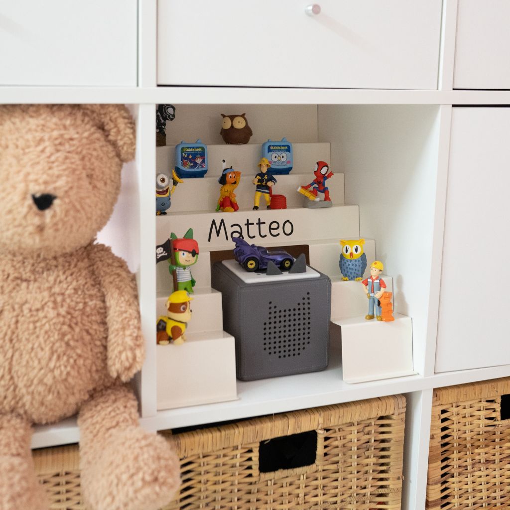 Toniebox Regal Einsatz für Kallax personalisierbar - wunderwunsch