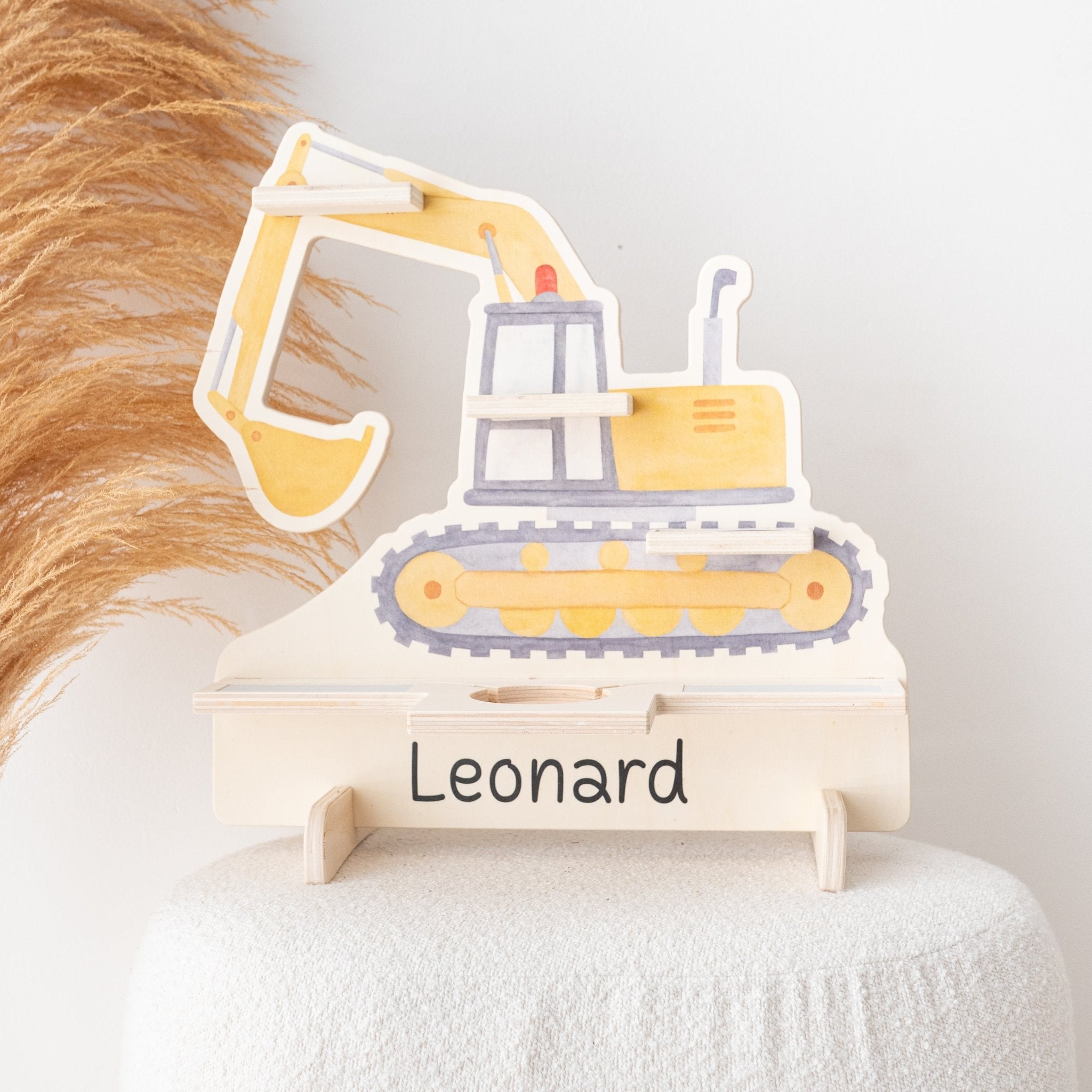 Toniebox Regal Holz - Fahrzeuge Aquarell - wunderwunsch